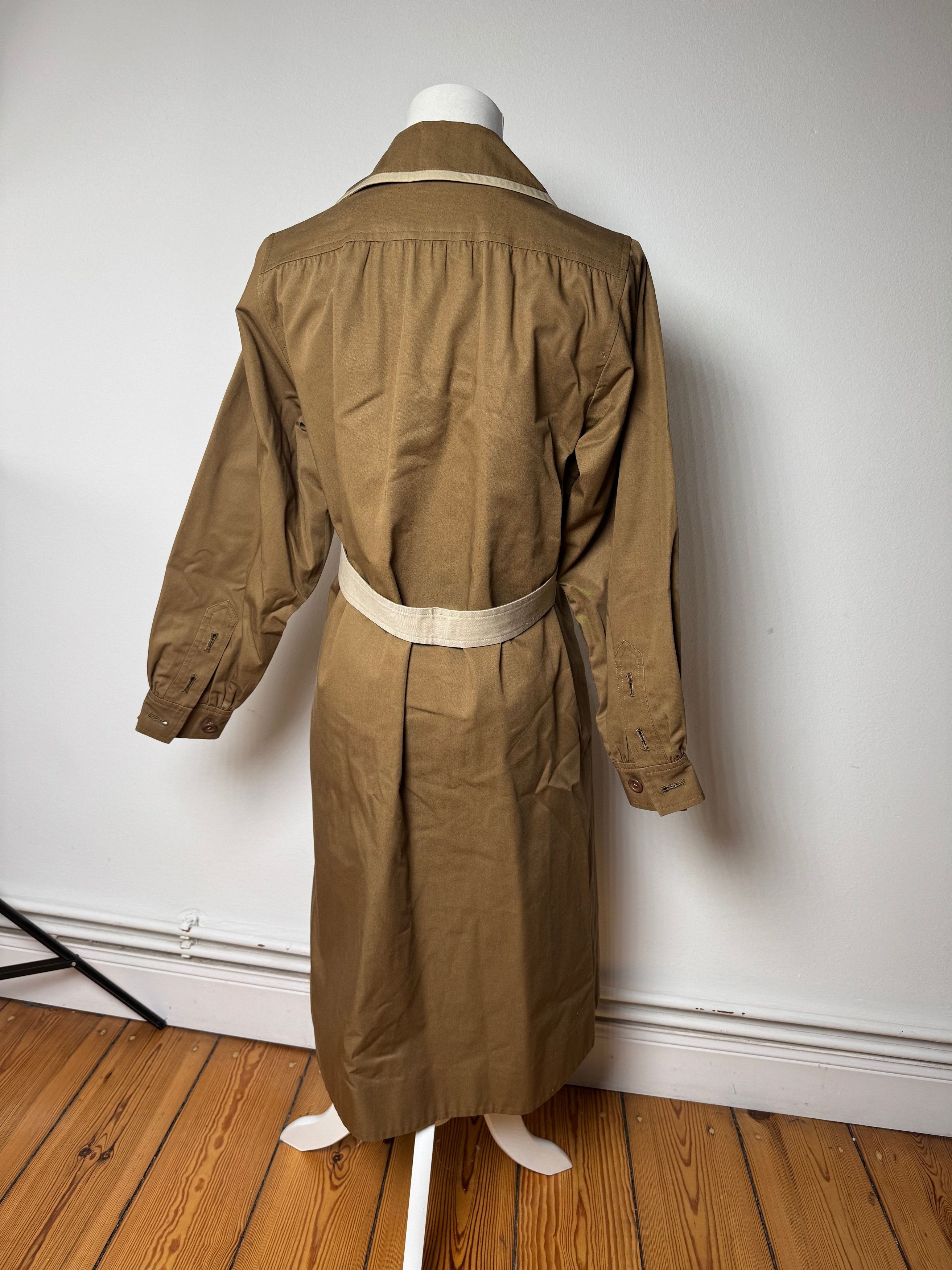 Other Vintage Yves Saint Laurent Trenchcoat Brown beige S Size S / US 4 / IT 40 - 3 Thumbnail