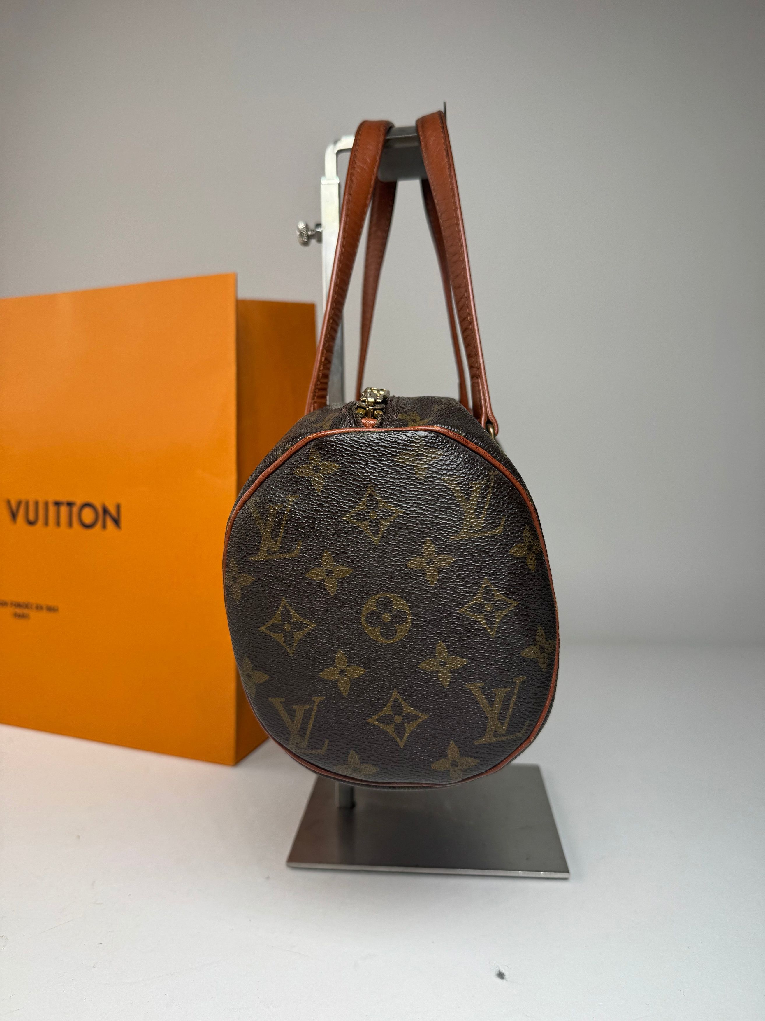 Louis Vuitton Vintage Monogram Leather Handbag Brown Size ONE SIZE - 5 Thumbnail