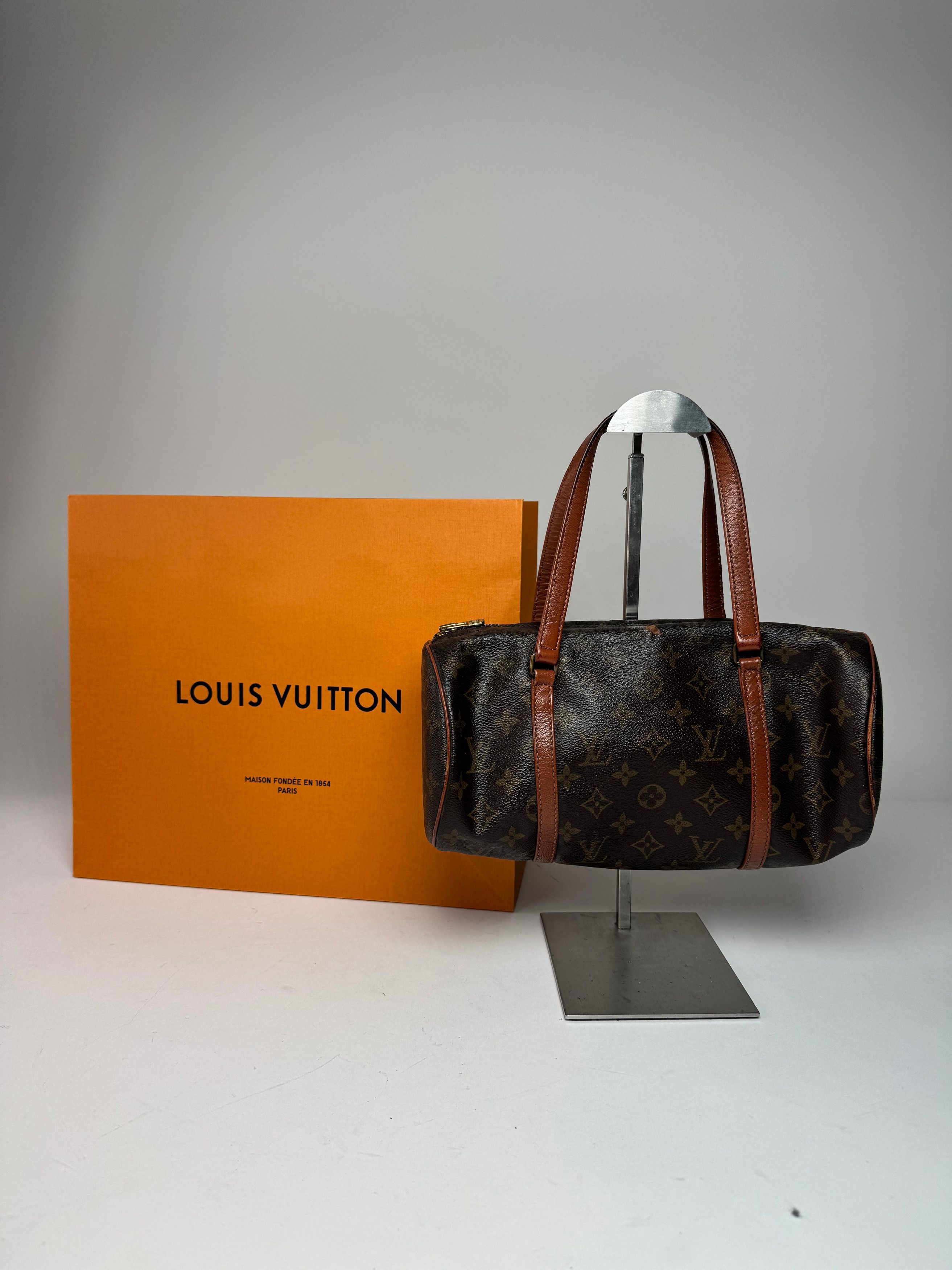 Louis Vuitton Vintage Monogram Leather Handbag Brown Size ONE SIZE - 15 Thumbnail