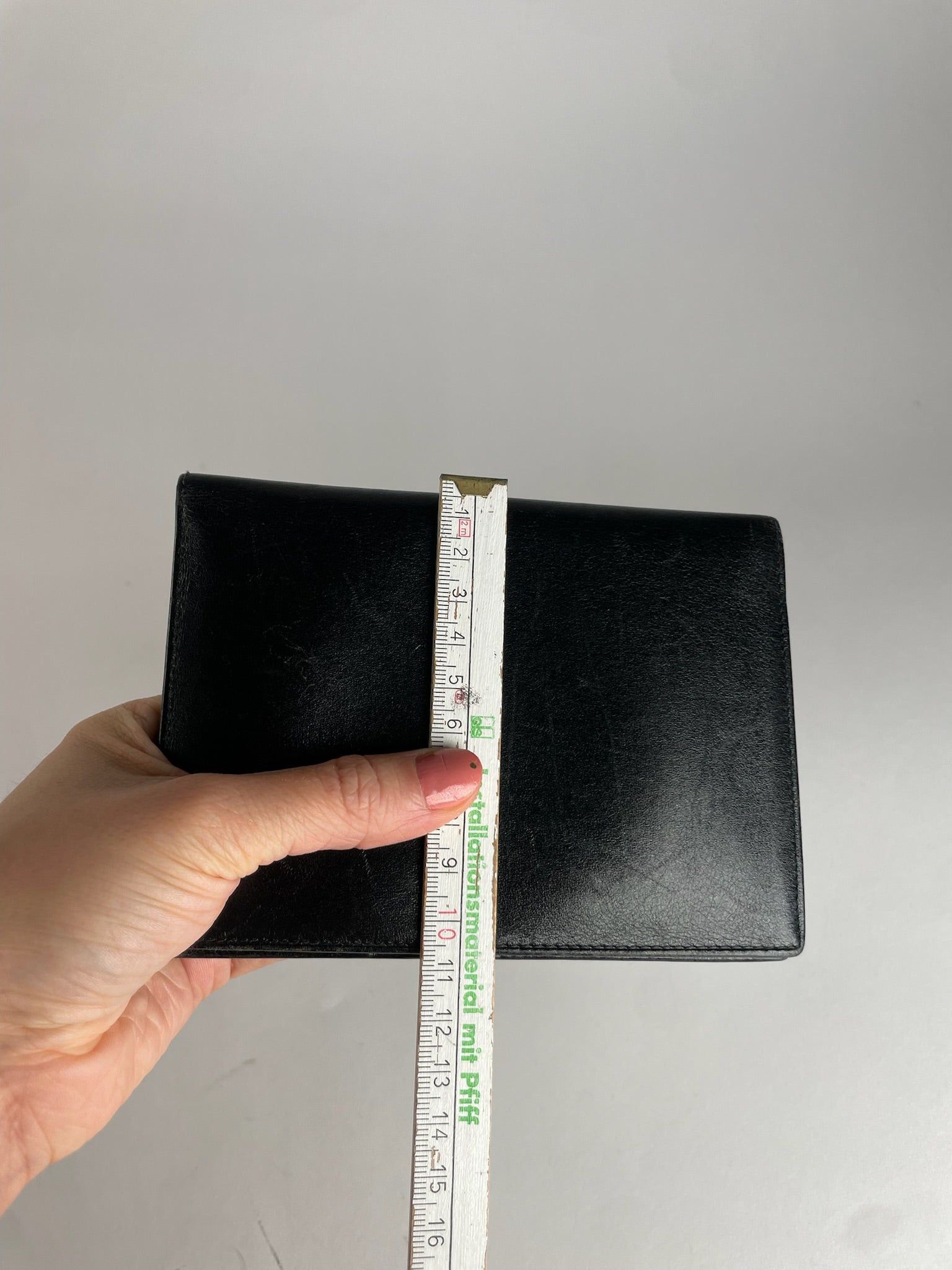 Cartier Vintage Leather Card Holder Black Size ONE SIZE - 3 Thumbnail