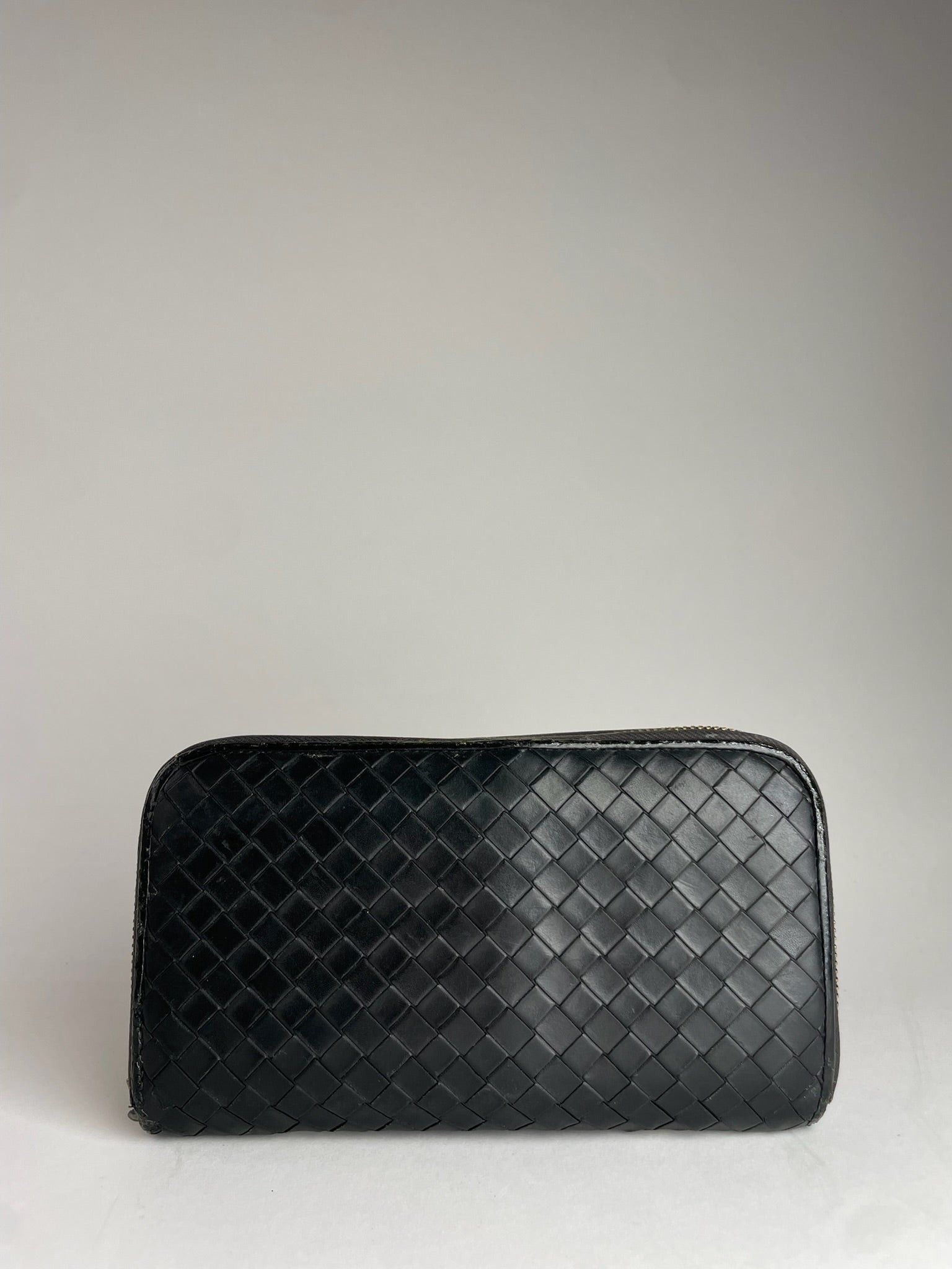 Other Vintage Bottega Veneta Intrecciato Leather Wallet Black Size ONE SIZE - 9 Thumbnail