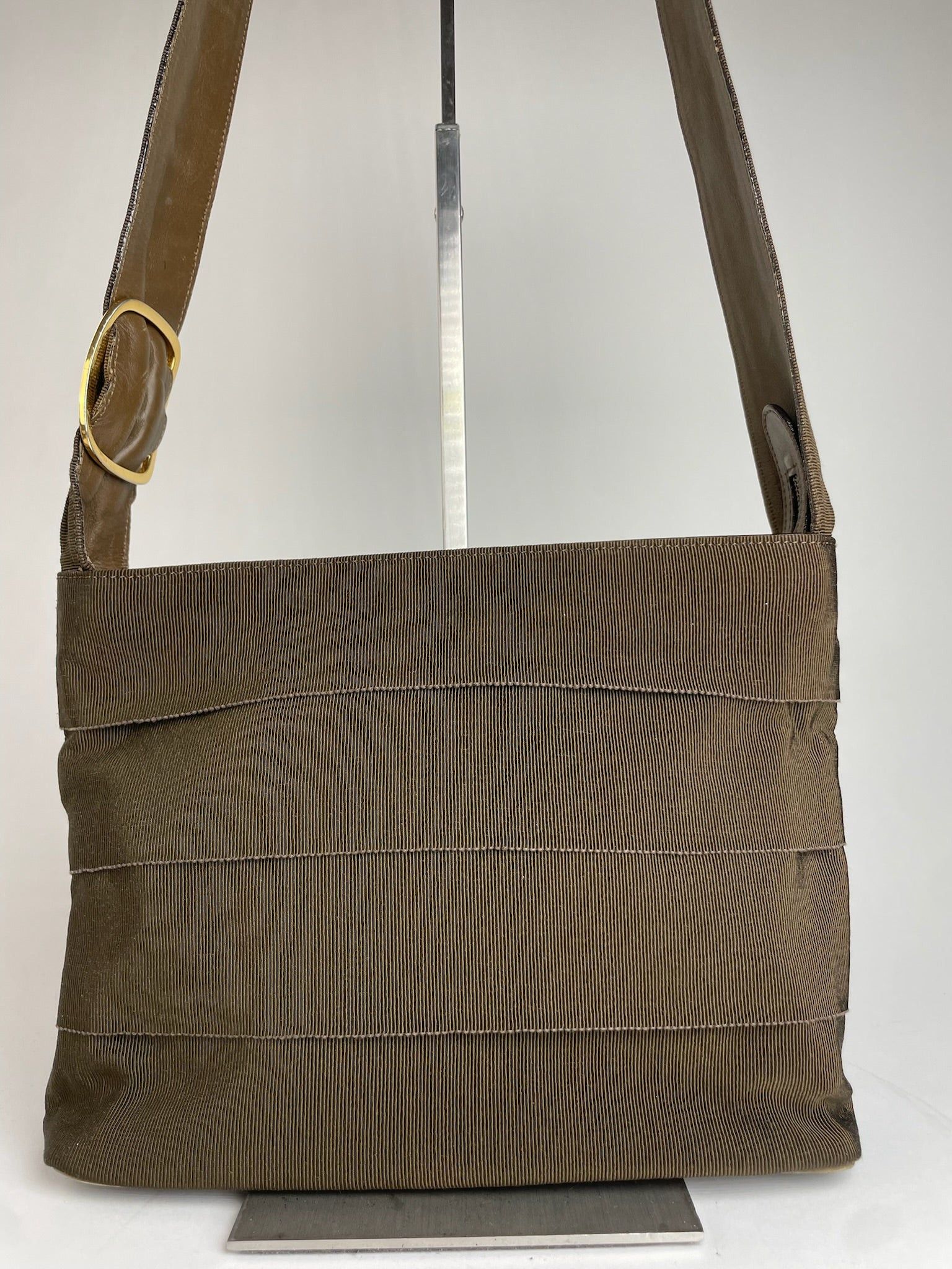 Salvatore Ferragamo Vintage Shoulder Bag Brown Size ONE SIZE - 13 Thumbnail