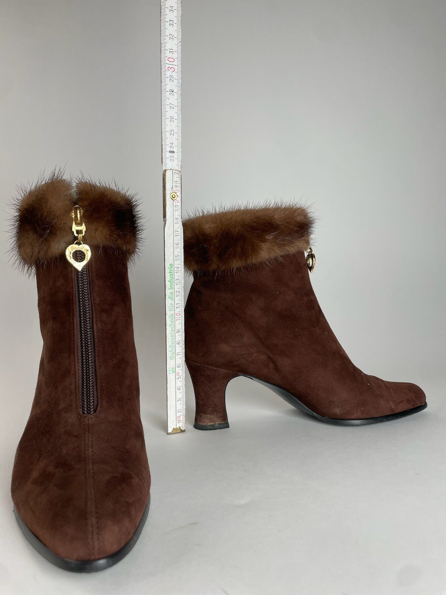 Other Vintage Yves Saint Laurent Helens Boots Brown EU36 Size US 5 / IT 35 - 7 Thumbnail