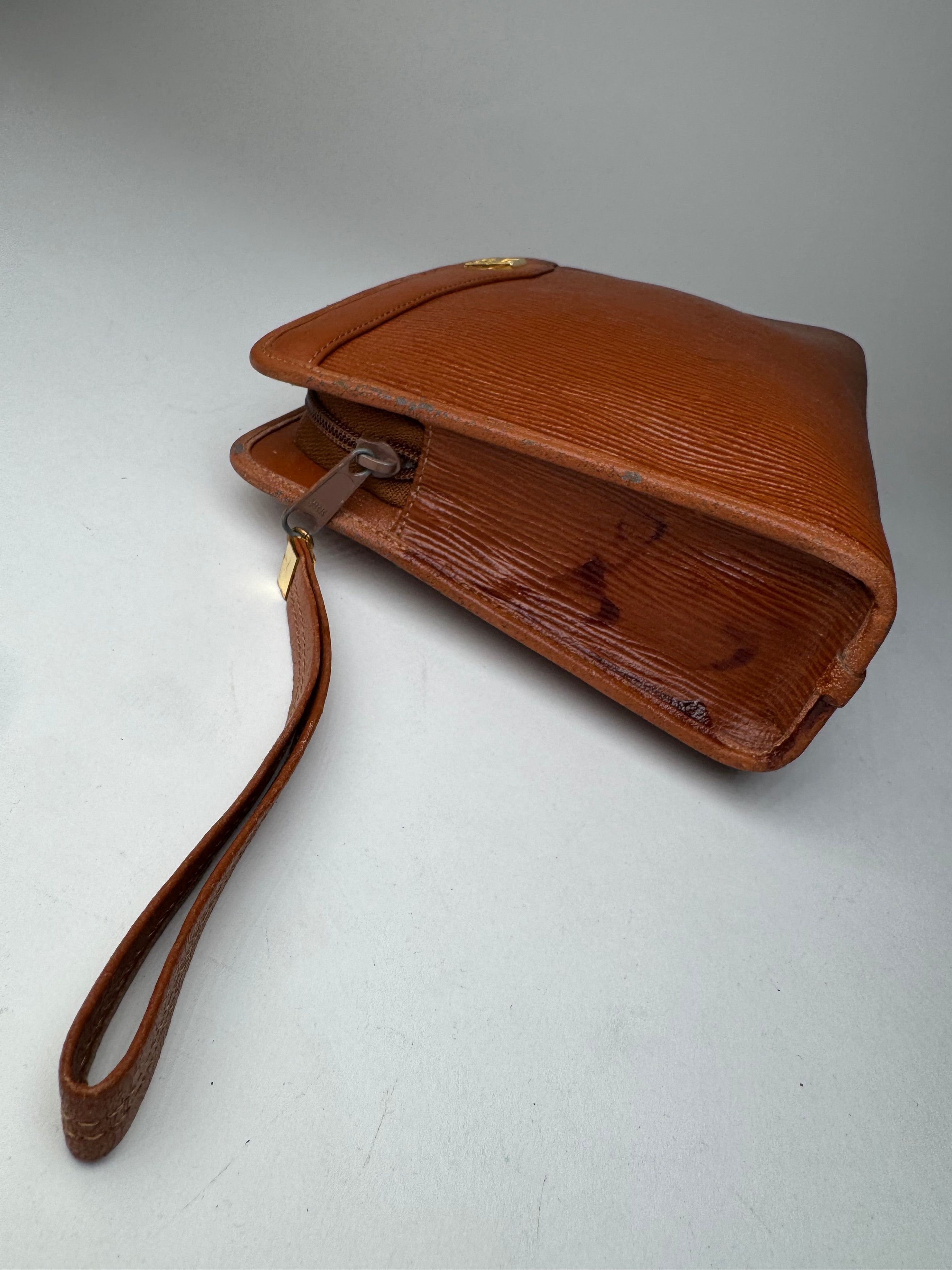 Givenchy Vintage Leather Clutch Brown Size ONE SIZE - 5 Thumbnail