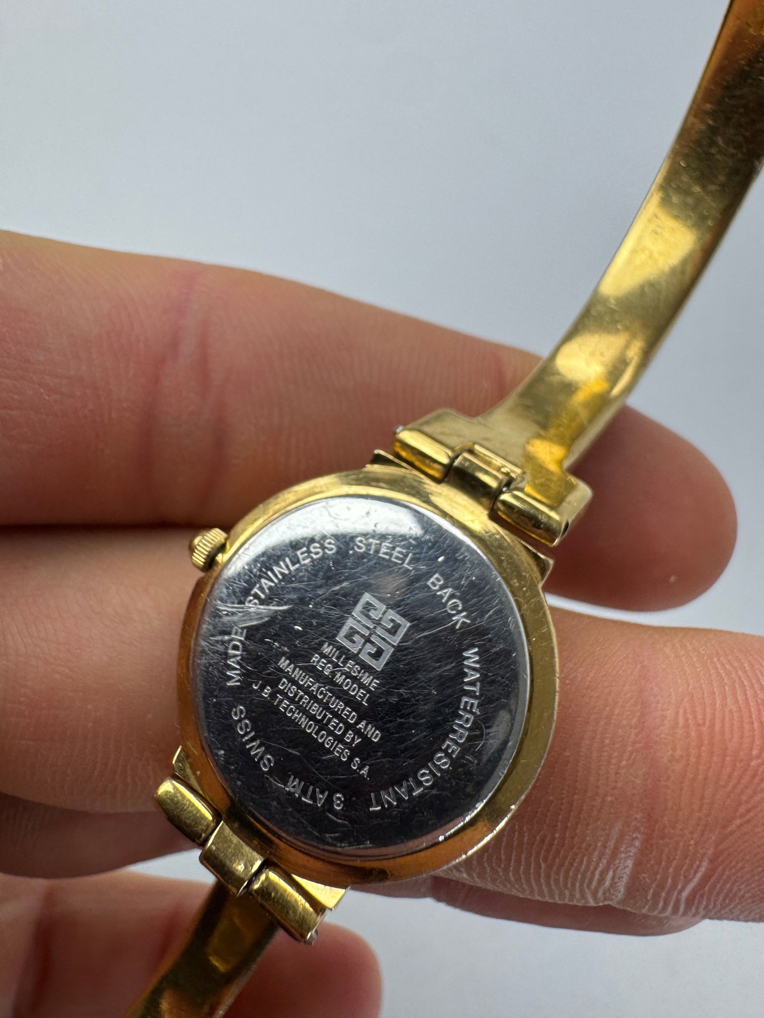 Givenchy Vintage Gold Plated Quartz Watch Gold Size ONE SIZE - 8 Thumbnail