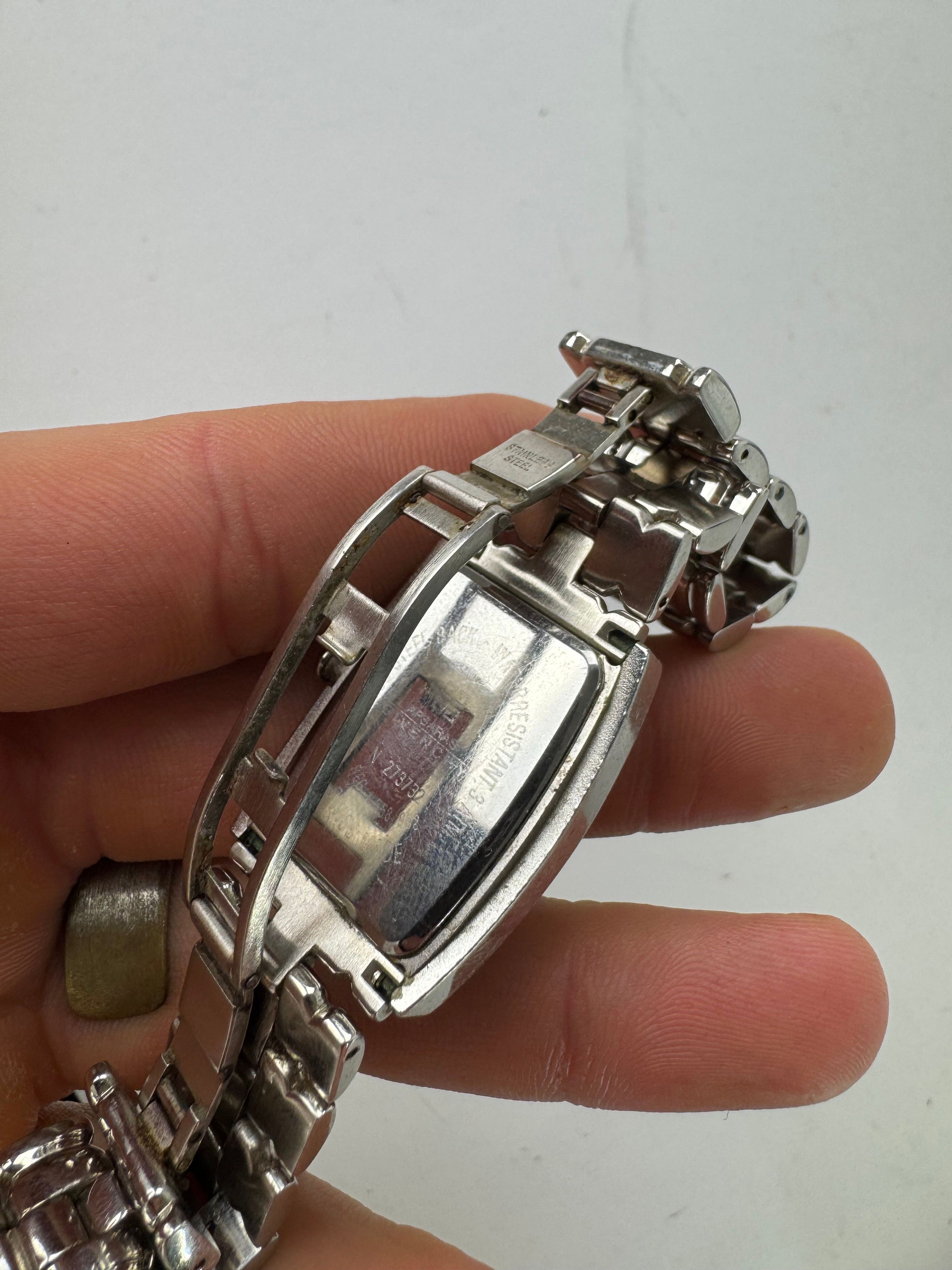 Givenchy Vintage Steel Quartz Watch Silver Size ONE SIZE - 6 Thumbnail