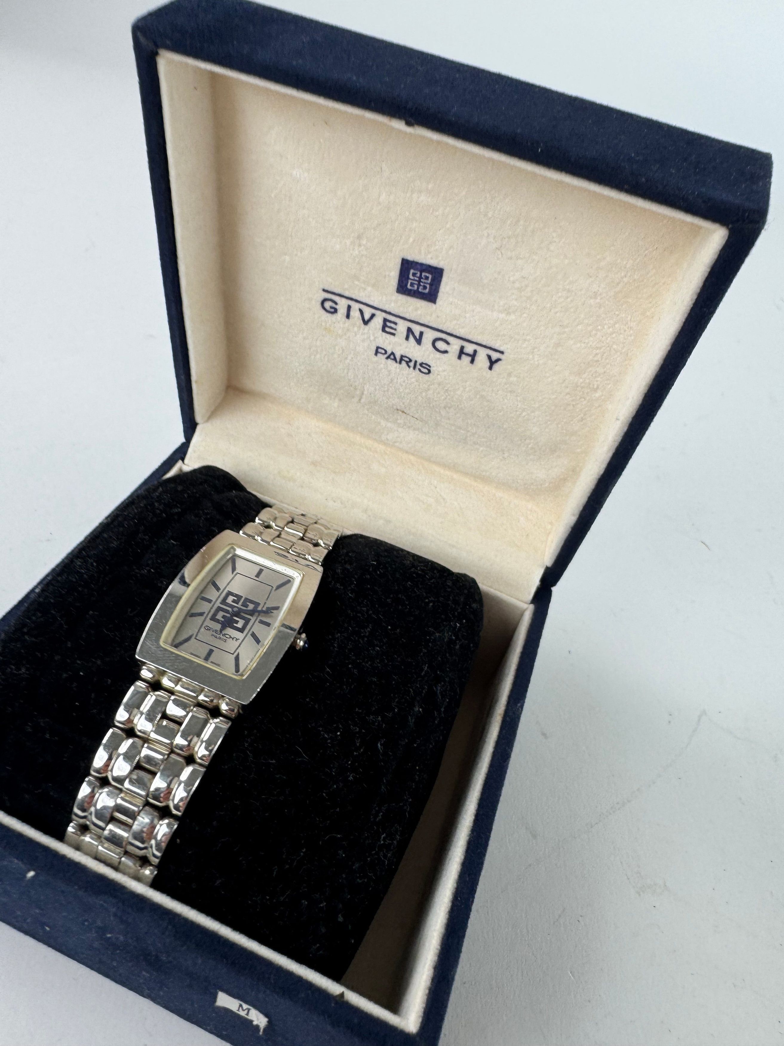 Givenchy Vintage Steel Quartz Watch Silver Size ONE SIZE - 13 Thumbnail