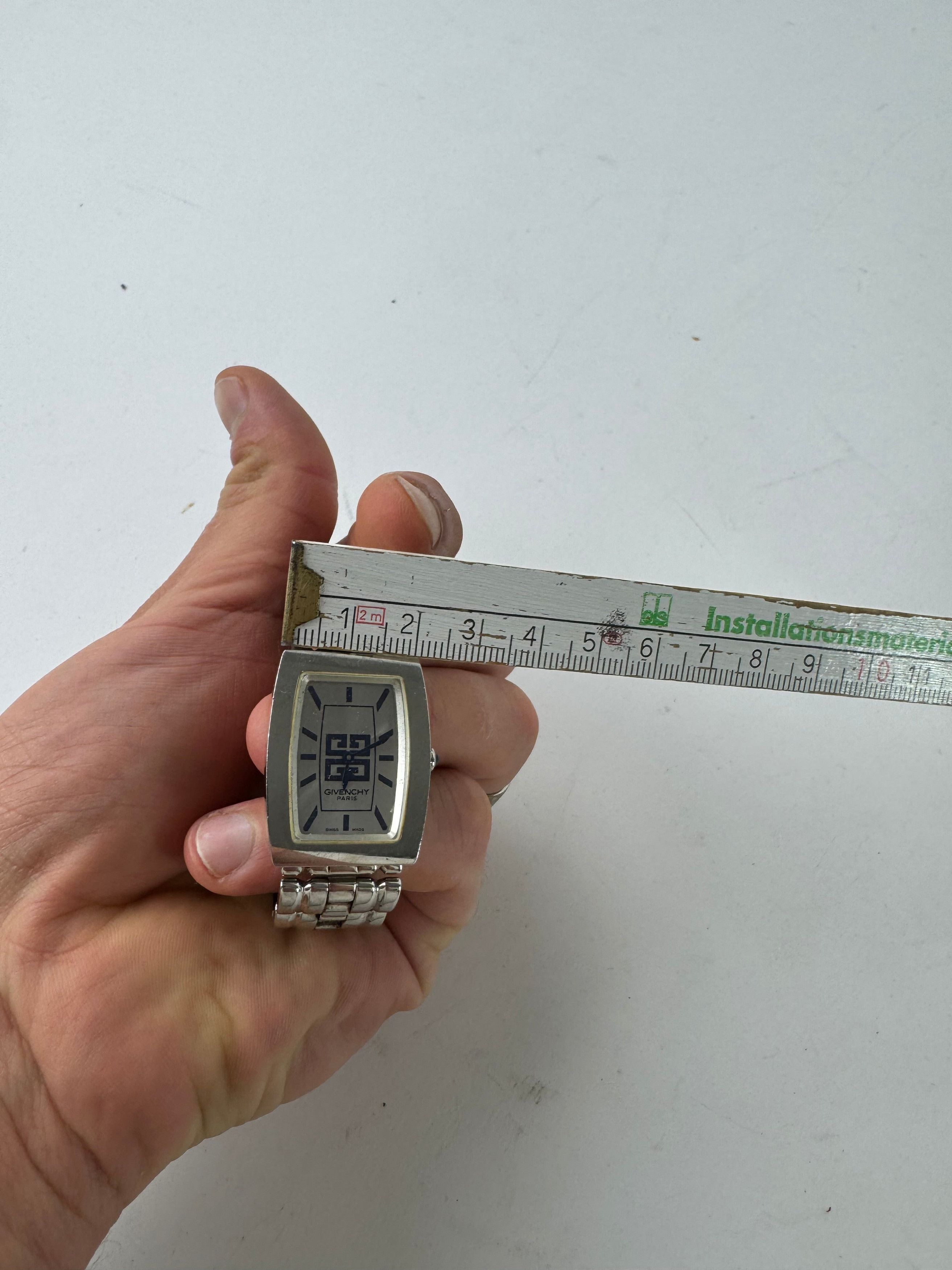 Givenchy Vintage Steel Quartz Watch Silver Size ONE SIZE - 9 Thumbnail