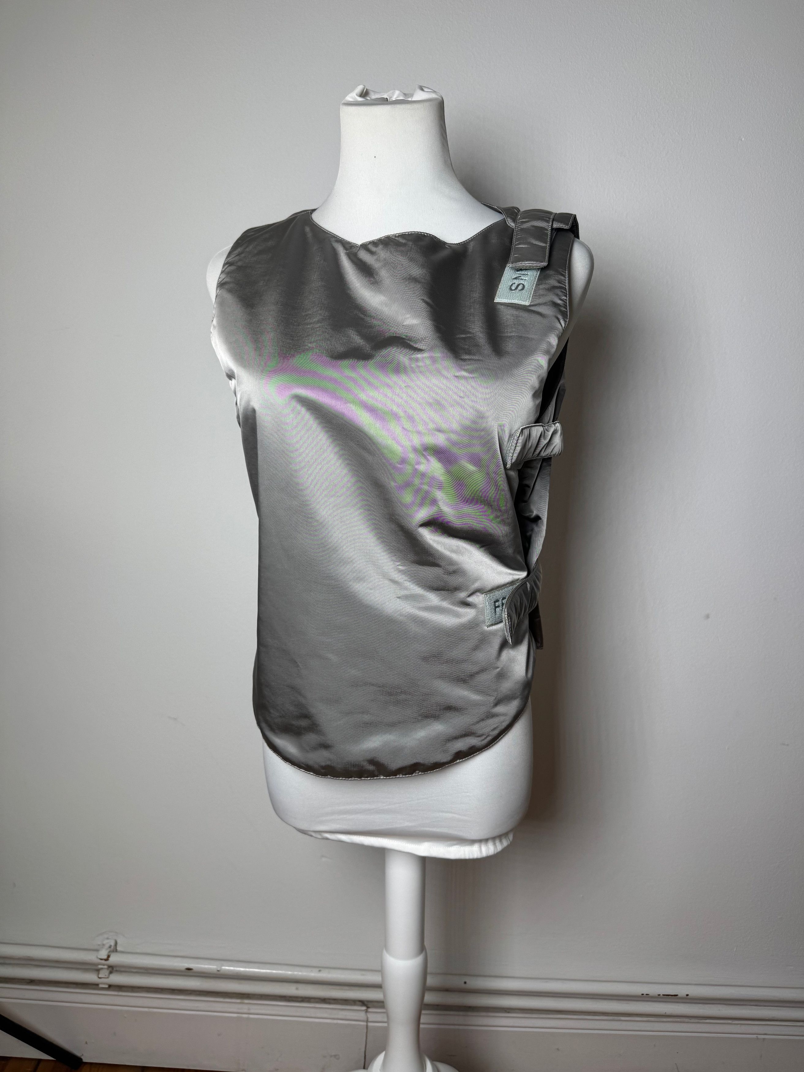 Fendi Vintage Roma Vest Silver 36/S Size S / US 4 / IT 40 - 2 Thumbnail