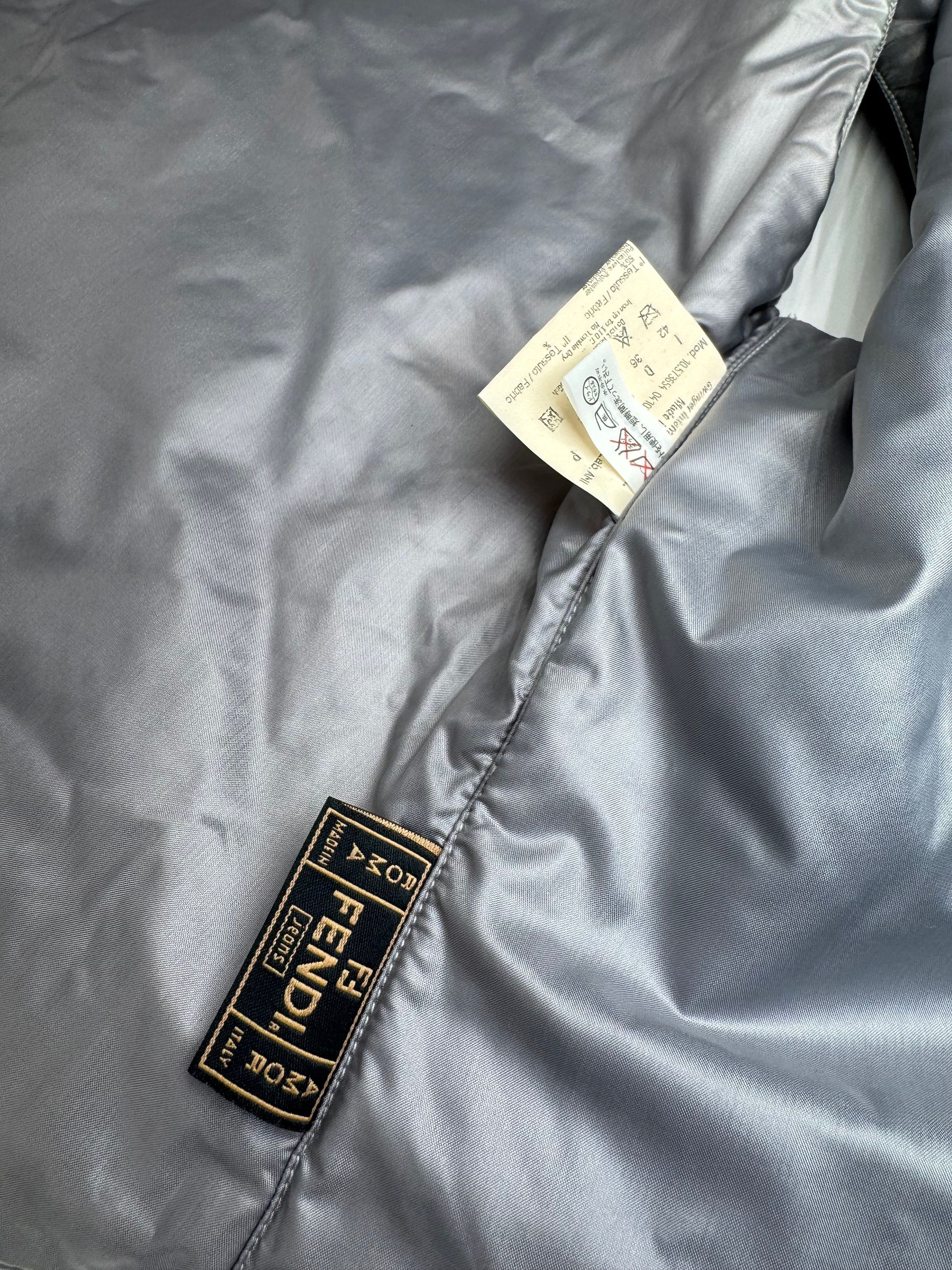 Fendi Vintage Roma Vest Silver 36/S Size S / US 4 / IT 40 - 10 Thumbnail