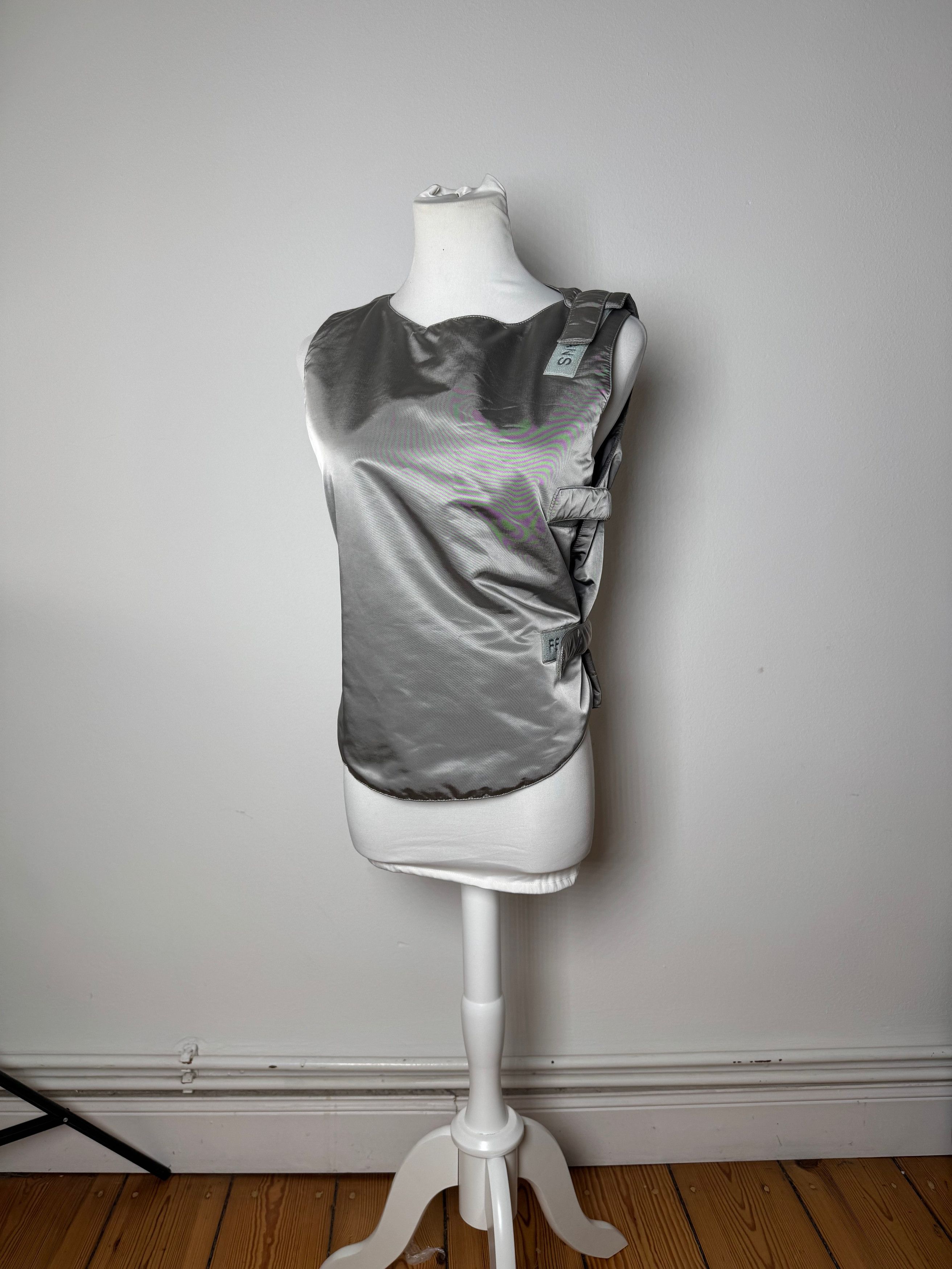 Fendi Vintage Roma Vest Silver 36/S Size S / US 4 / IT 40 - 9 Thumbnail