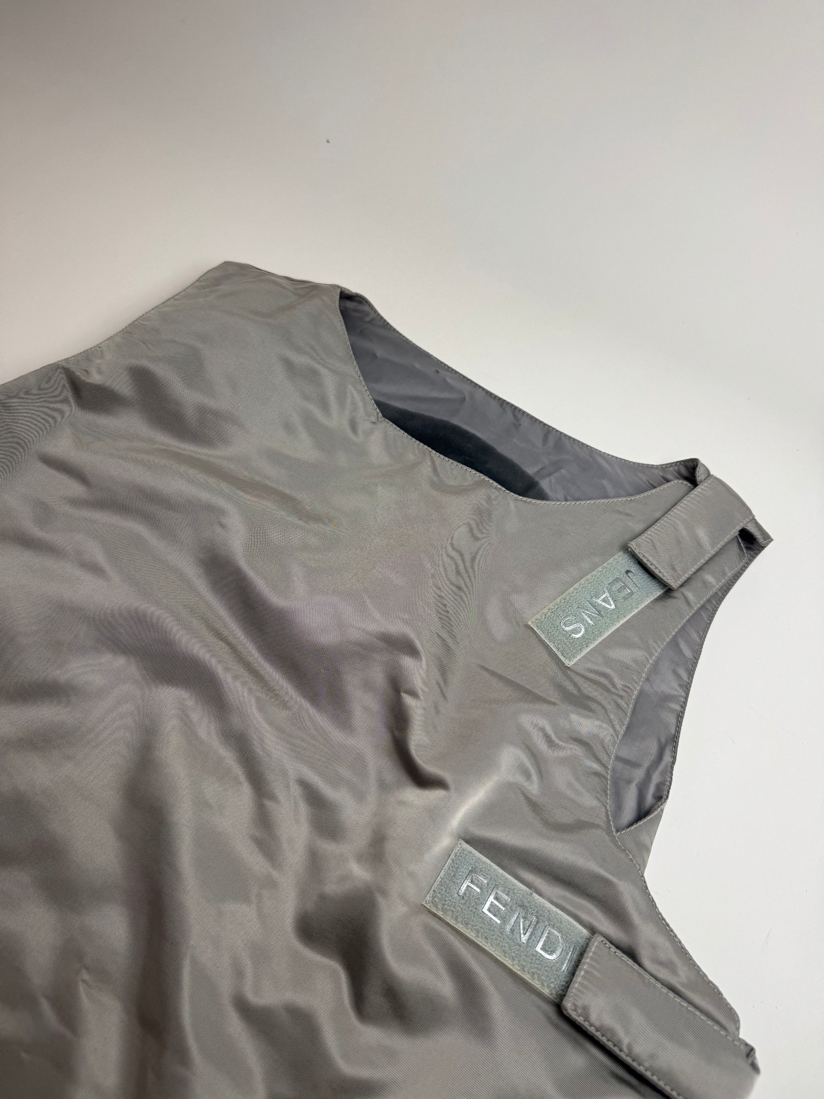Fendi Vintage Roma Vest Silver 36/S Size S / US 4 / IT 40 - 5 Thumbnail