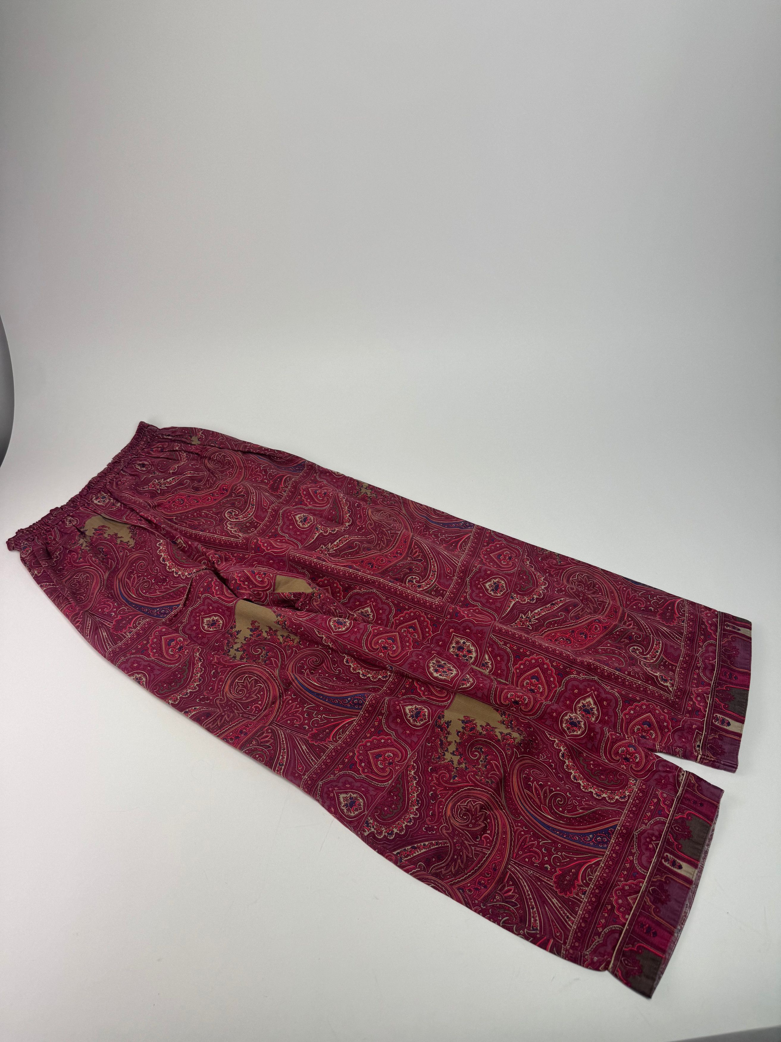 Etro Vintage Paisley Monogram Twin Set Purple L Size L / US 10 / IT 46 - 5 Thumbnail