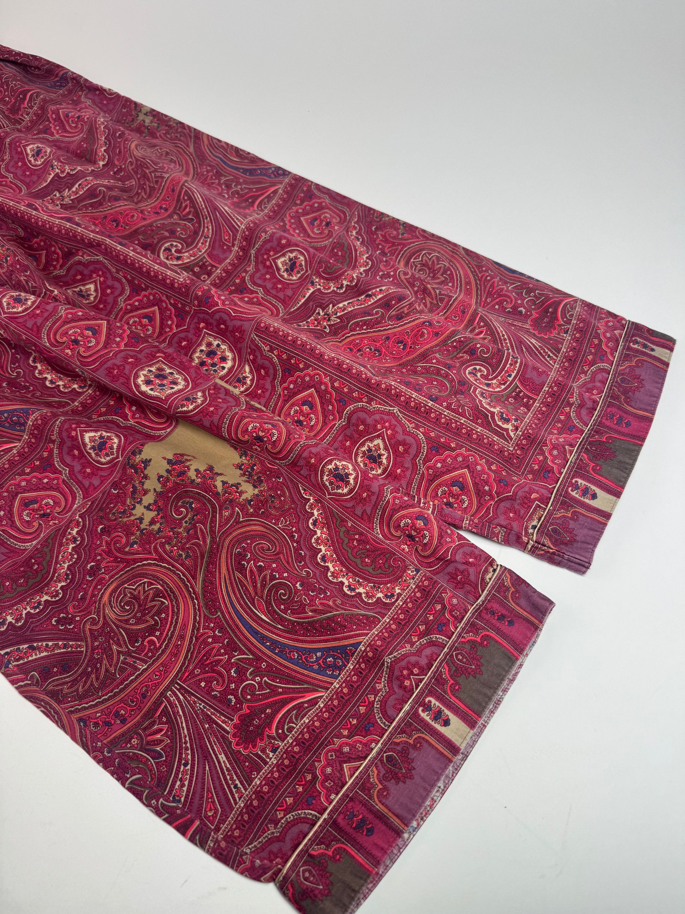 Etro Vintage Paisley Monogram Twin Set Purple L Size L / US 10 / IT 46 - 6 Thumbnail