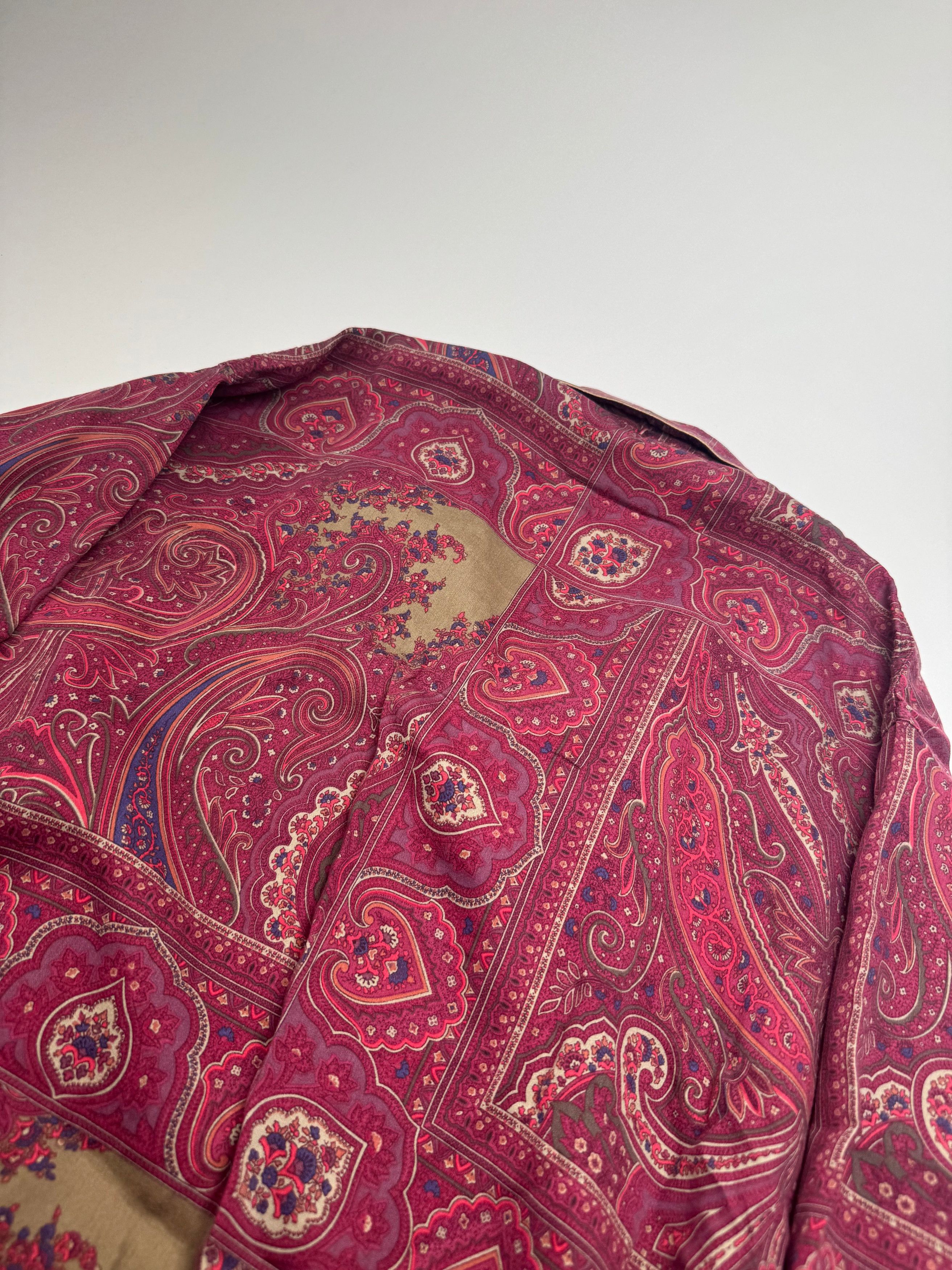 Etro Vintage Paisley Monogram Twin Set Purple L Size L / US 10 / IT 46 - 15 Thumbnail
