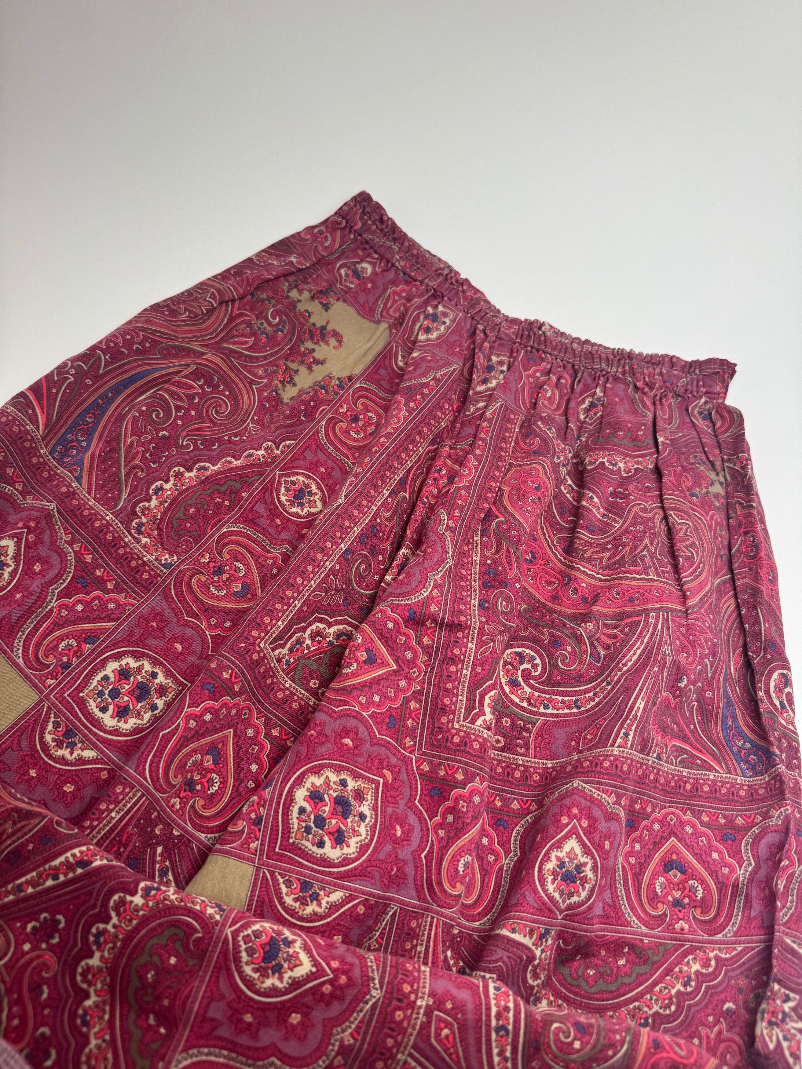 Etro Vintage Paisley Monogram Twin Set Purple L Size L / US 10 / IT 46 - 8 Thumbnail