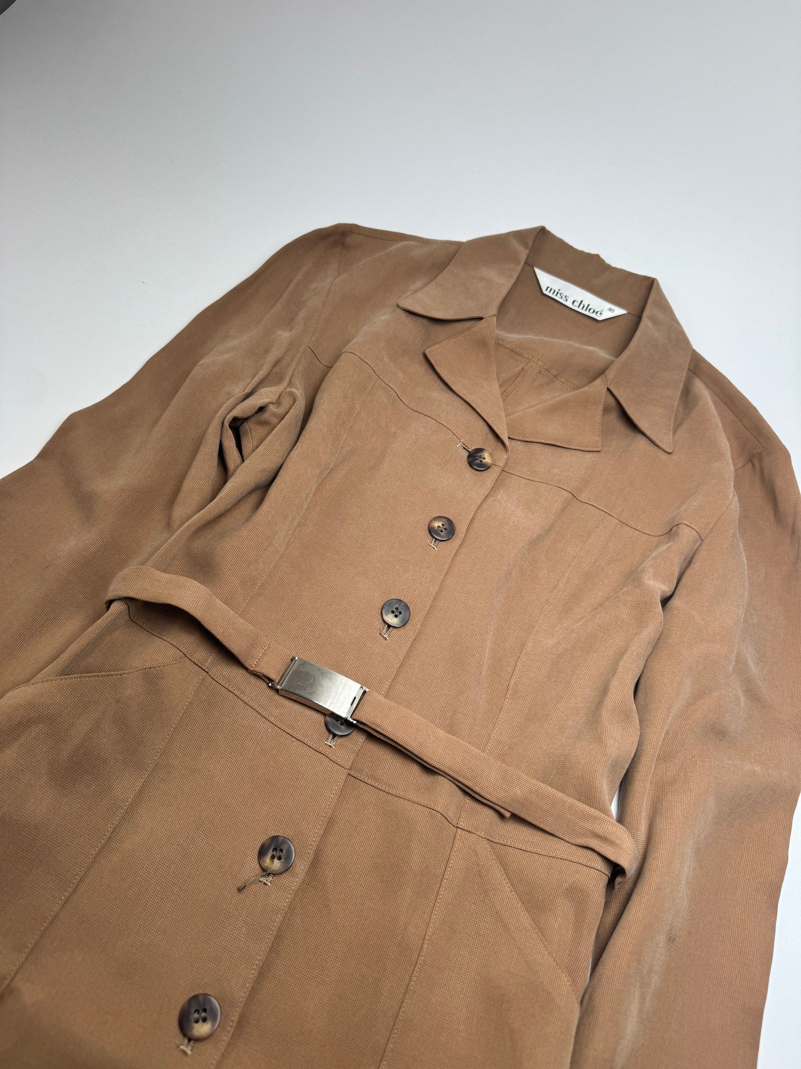 Chloe Vintage Trenchcoat L brown Size L / US 10 / IT 46 - 5 Thumbnail