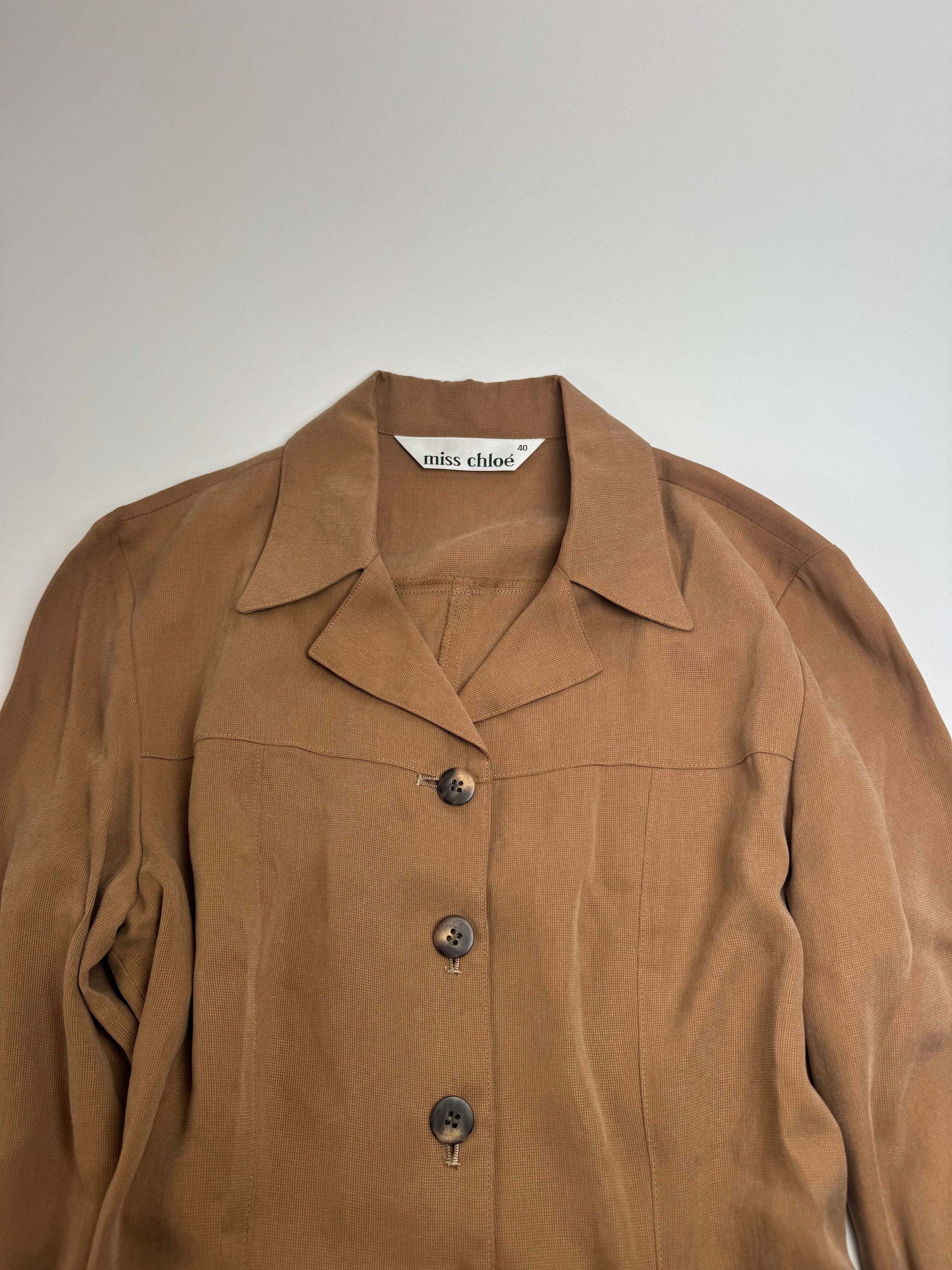 Chloe Vintage Trenchcoat L brown Size L / US 10 / IT 46 - 6 Thumbnail