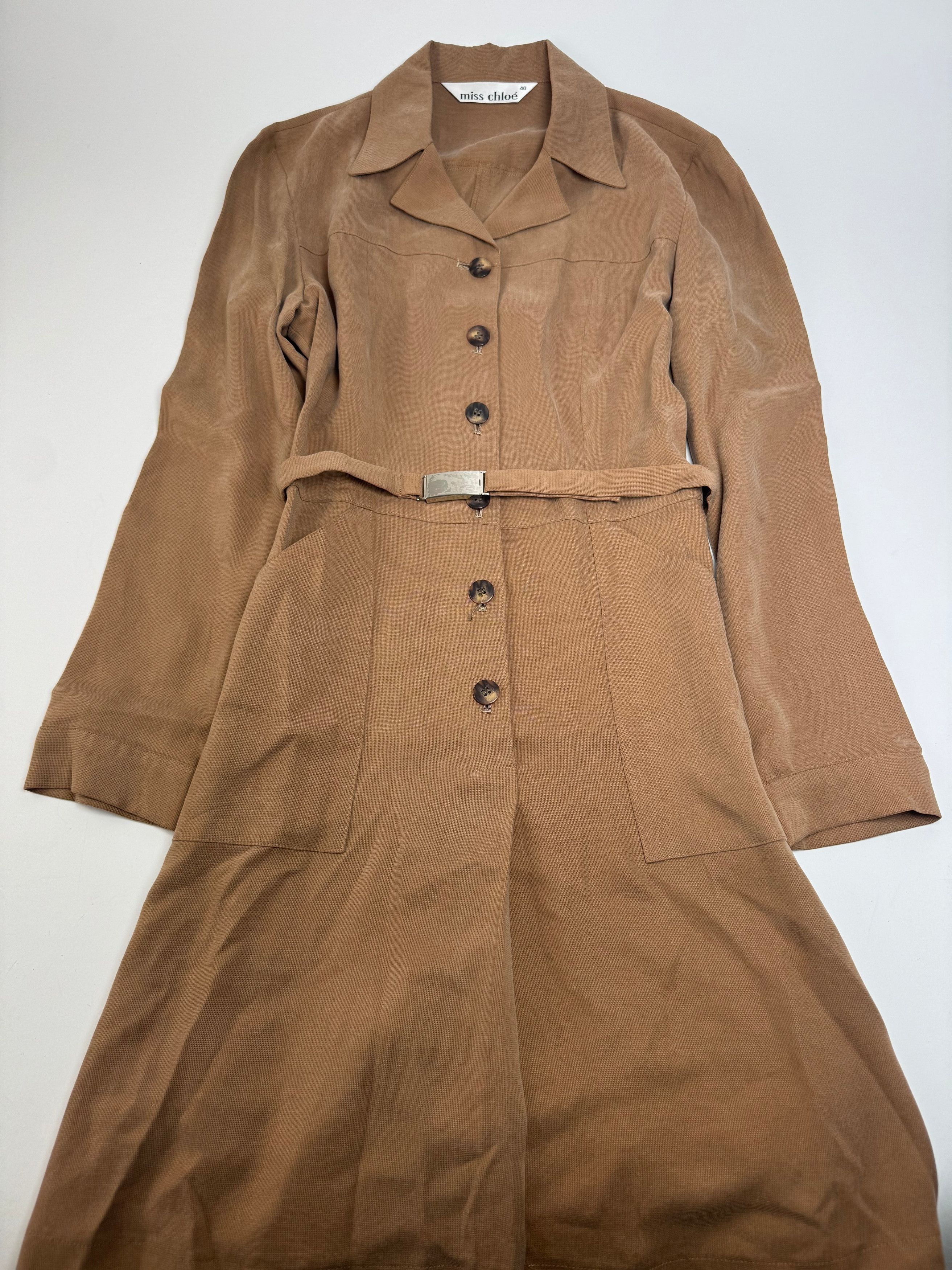 Chloe Vintage Trenchcoat L brown Size L / US 10 / IT 46 - 3 Thumbnail