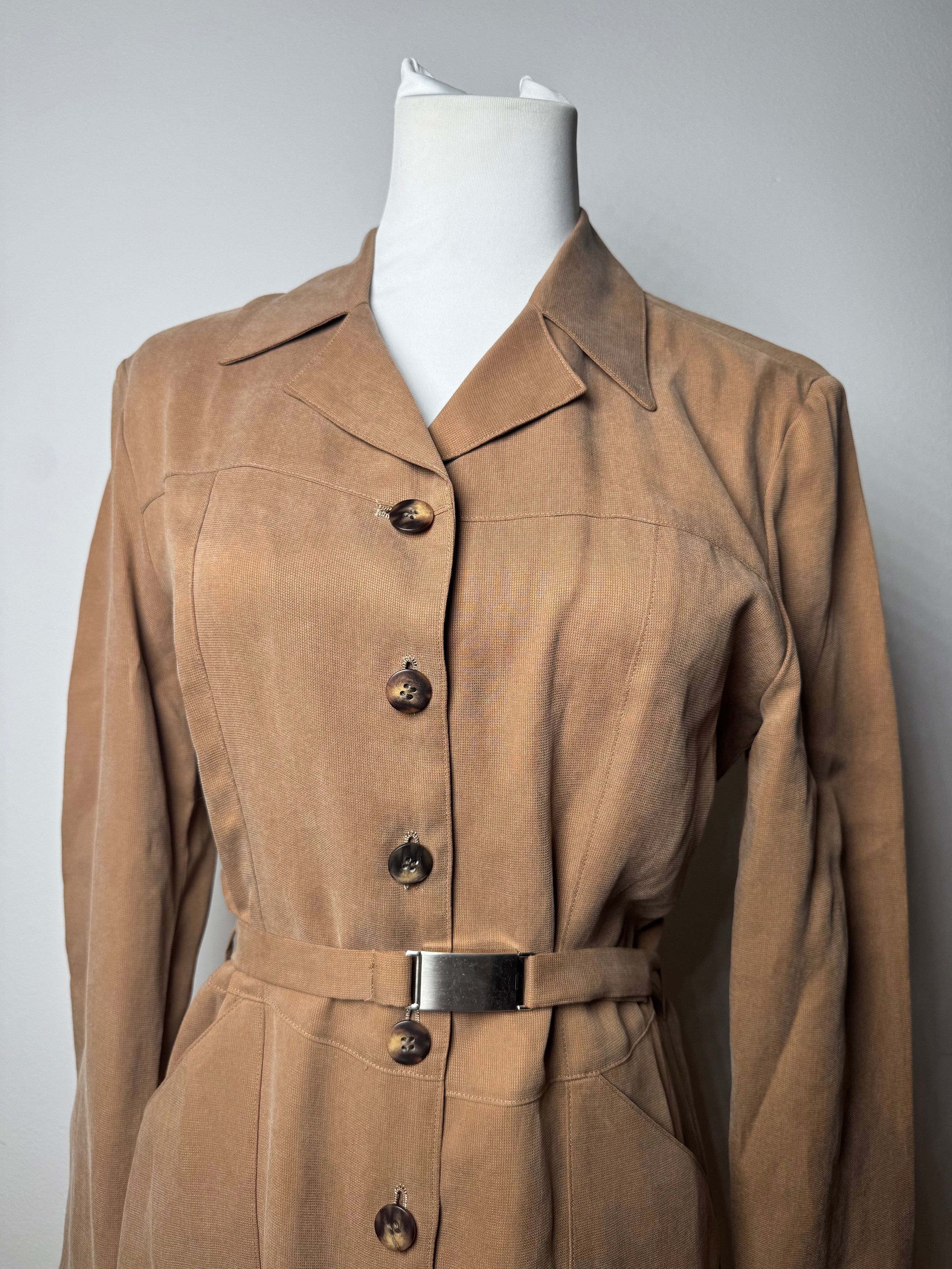 Chloe Vintage Trenchcoat L brown Size L / US 10 / IT 46 - 10 Thumbnail