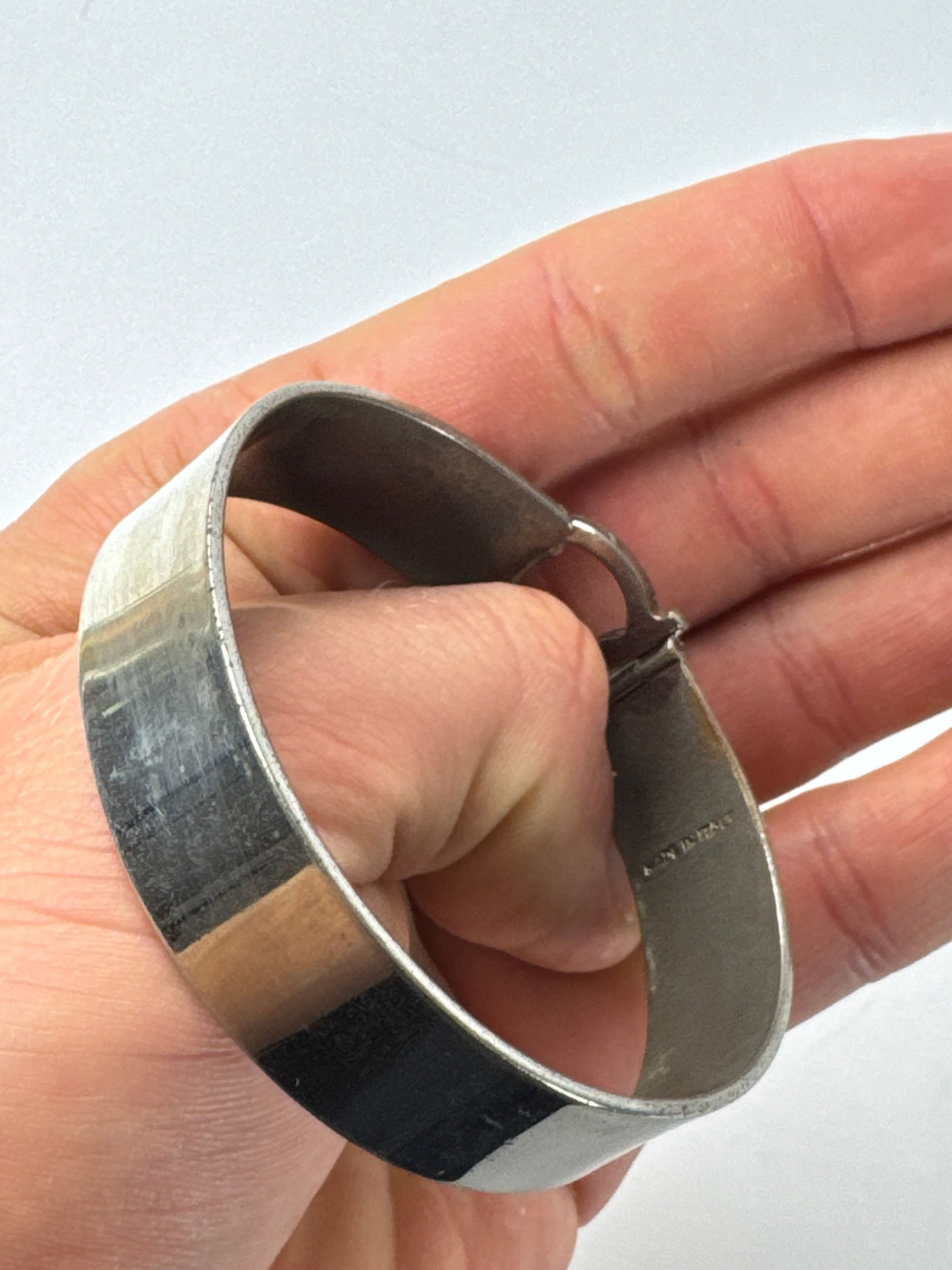 Salvatore Ferragamo Vintage Metal Bracelet Silver Size ONE SIZE - 3 Thumbnail