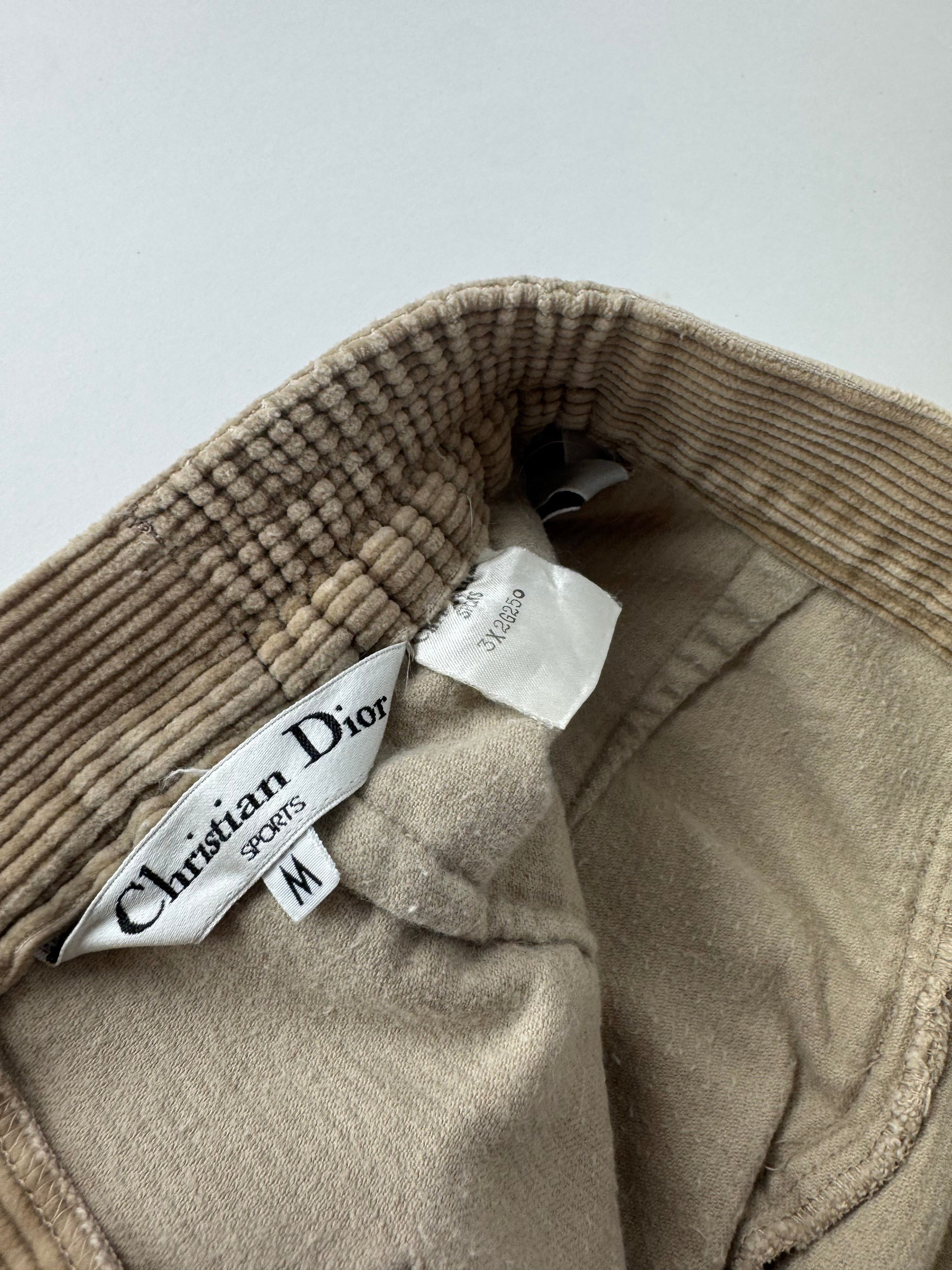 Dior Vintage Cord Skirt Brown M Size 30" / US 8 / IT 44 - 11 Thumbnail