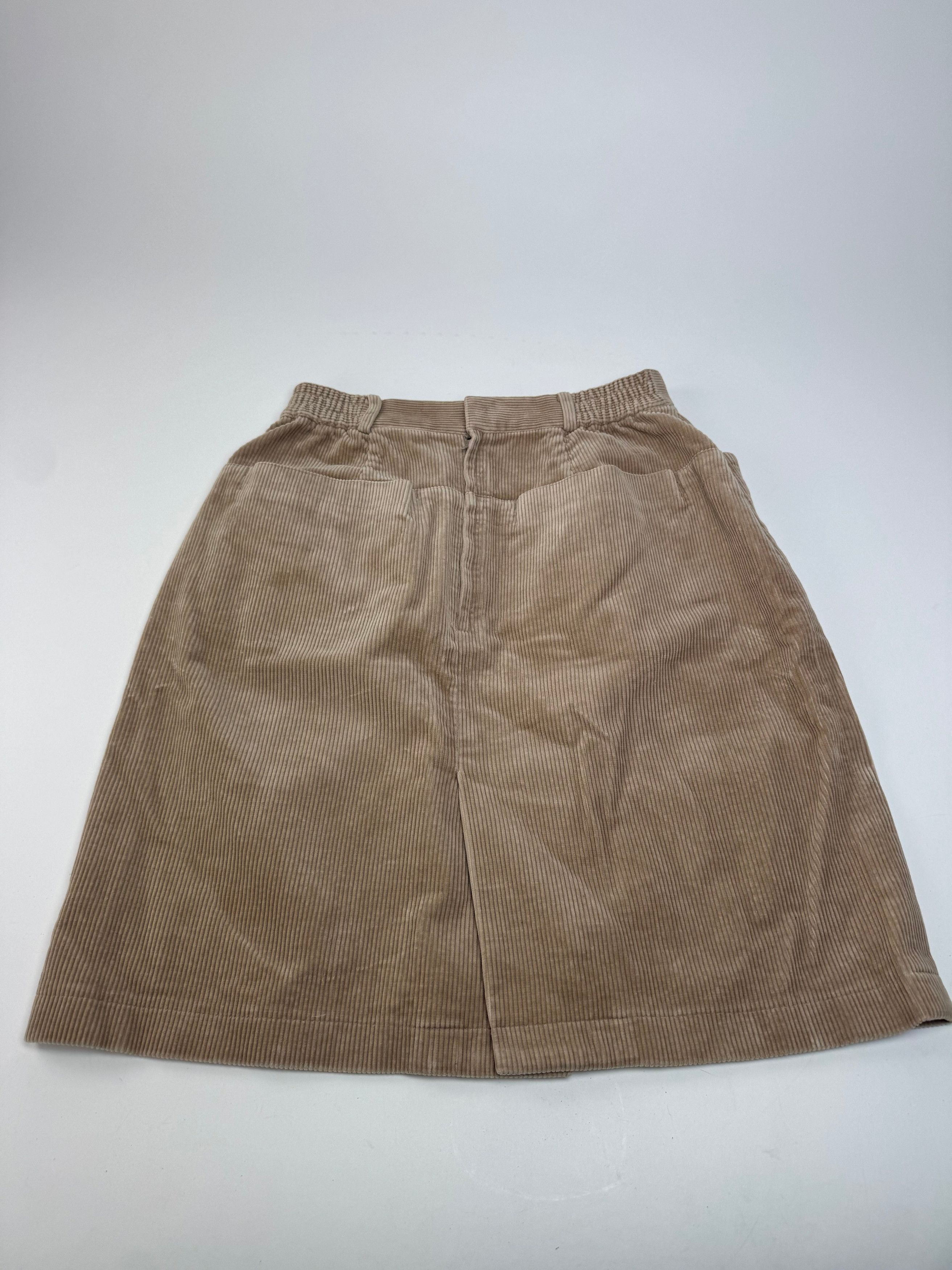Dior Vintage Cord Skirt Brown M Size 30" / US 8 / IT 44 - 9 Thumbnail