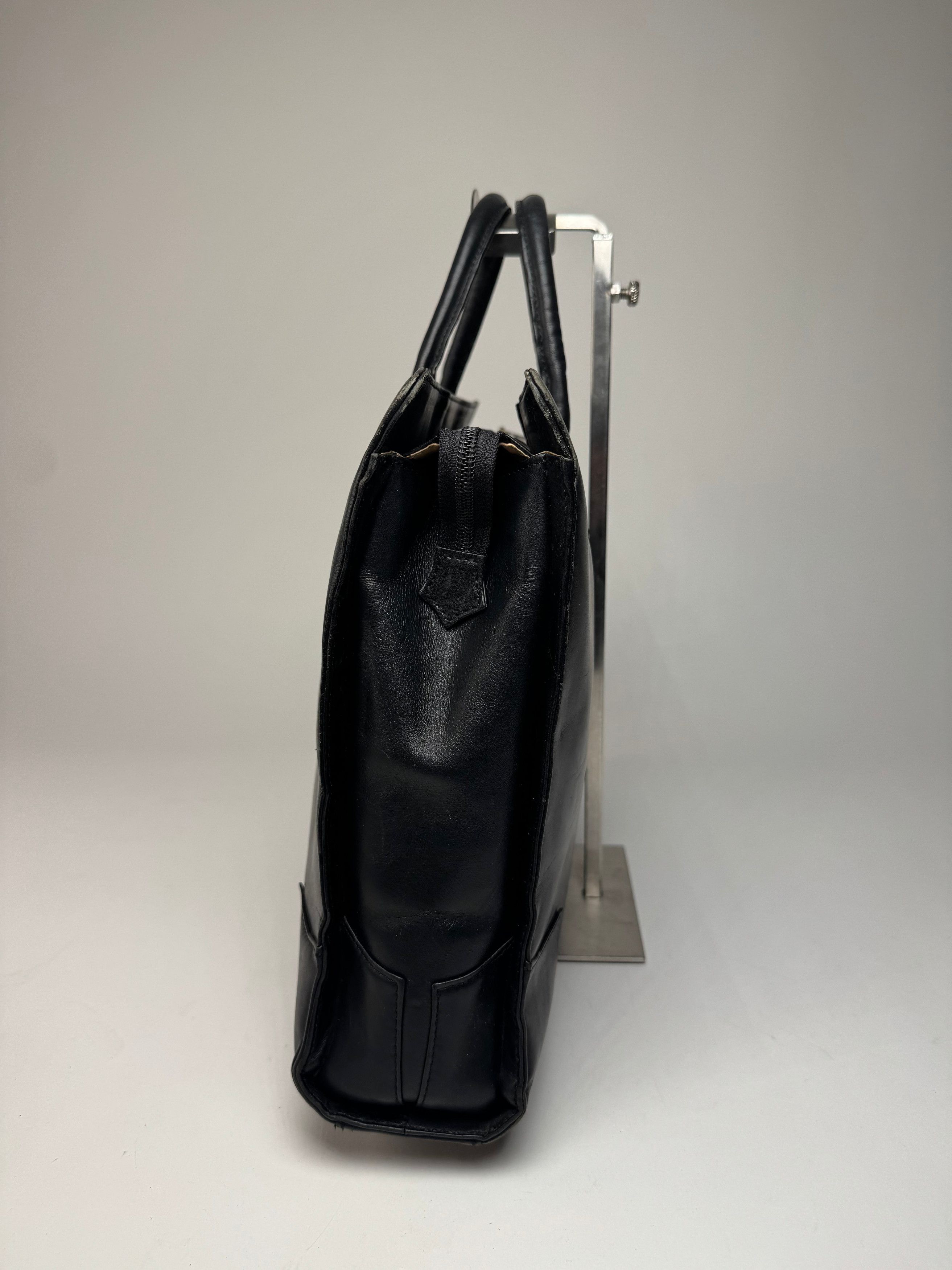 Vivienne Westwood Vintage Leather Handbag Black Size ONE SIZE - 6 Thumbnail
