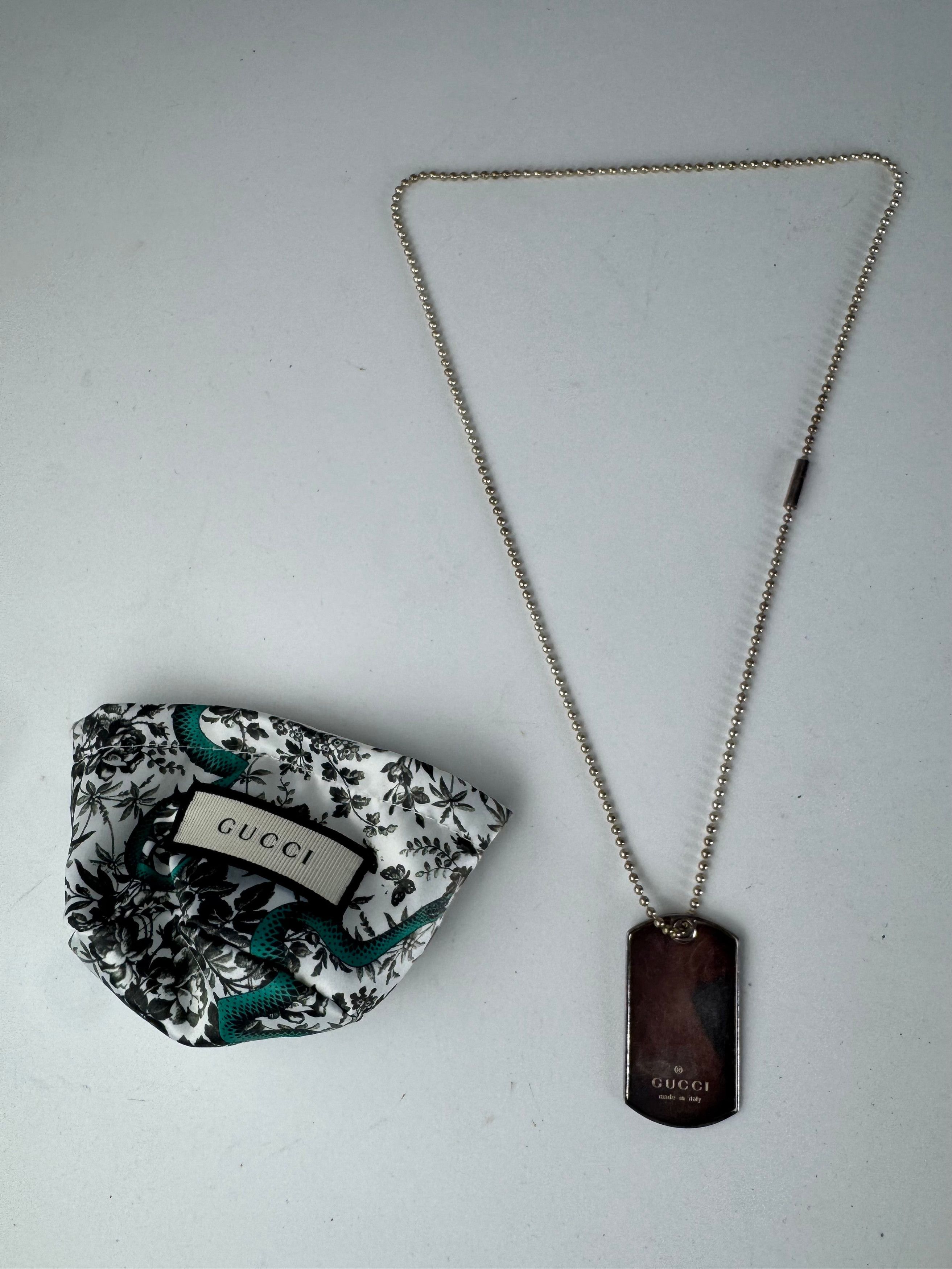 Gucci Vintage 925 Sterling Silver Dogtooth Chain Size ONE SIZE - 2 Thumbnail