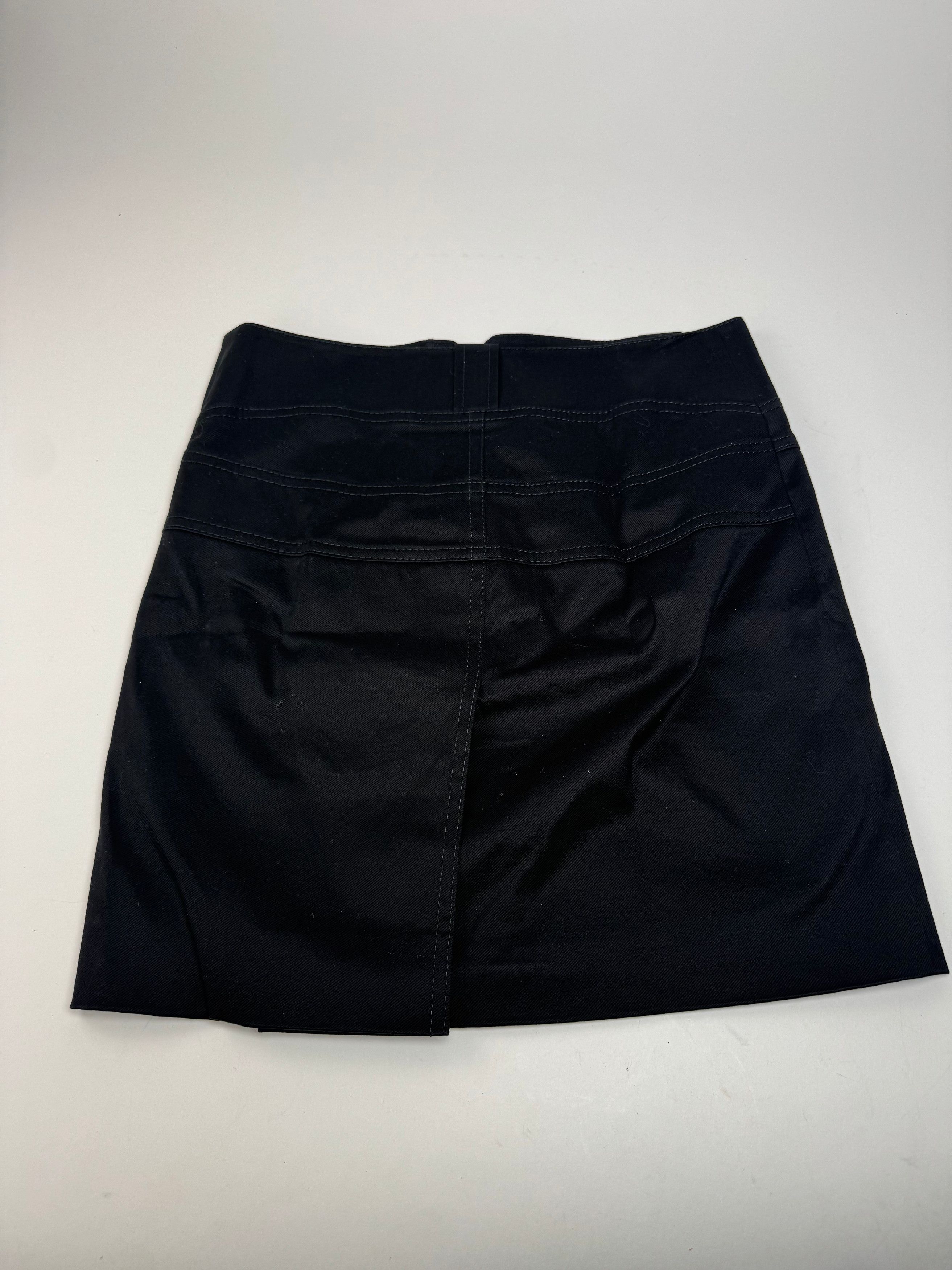 Gucci Vintage Denim Skirt Black Skirt 40/L Size 28" / US 6 / IT 42 - 8 Thumbnail