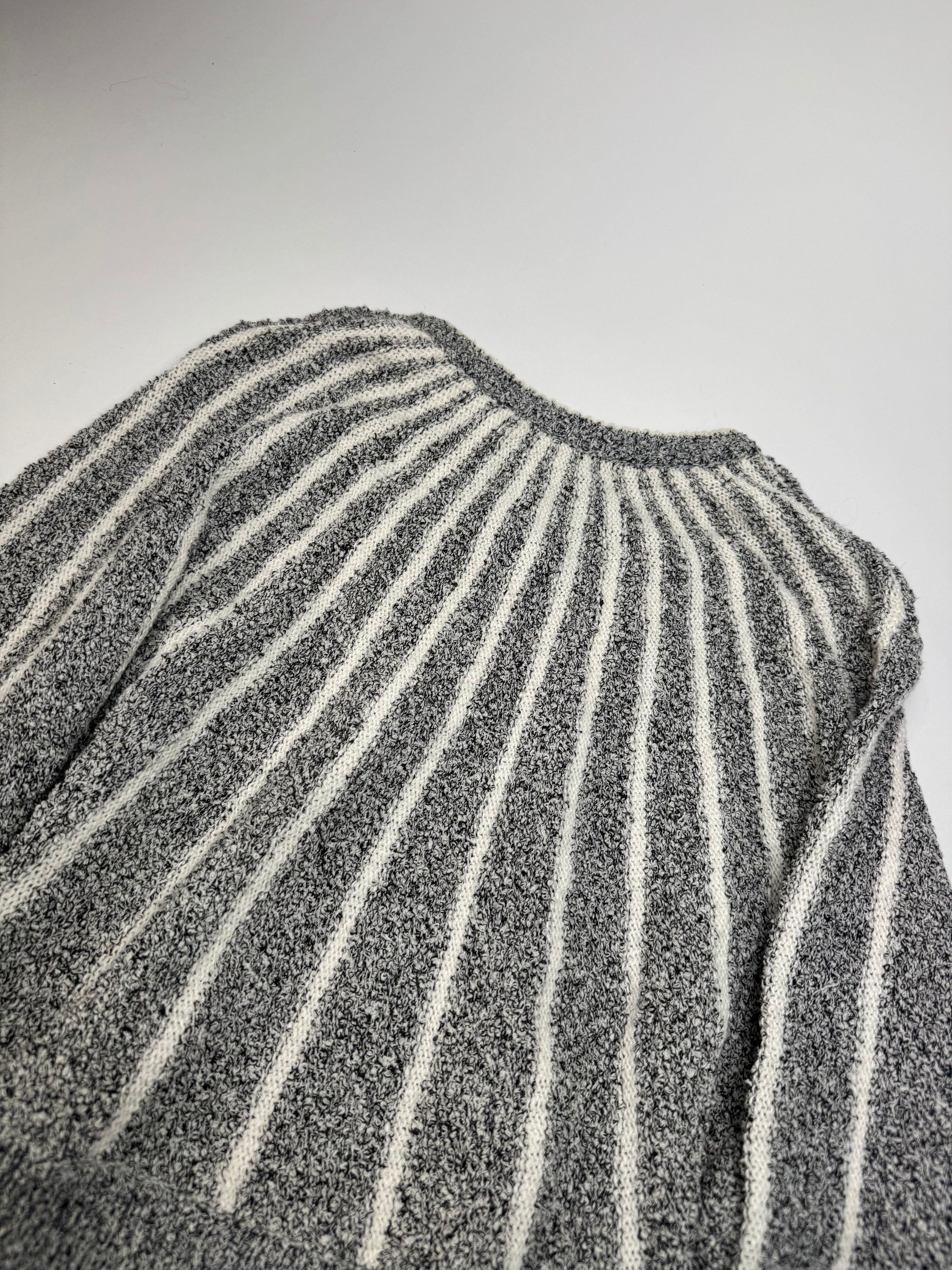 Other Vintage Mariea Kim Crewneck Sweater Grey/White/Black M Size M / US 6-8 / IT 42-44 - 8 Thumbnail