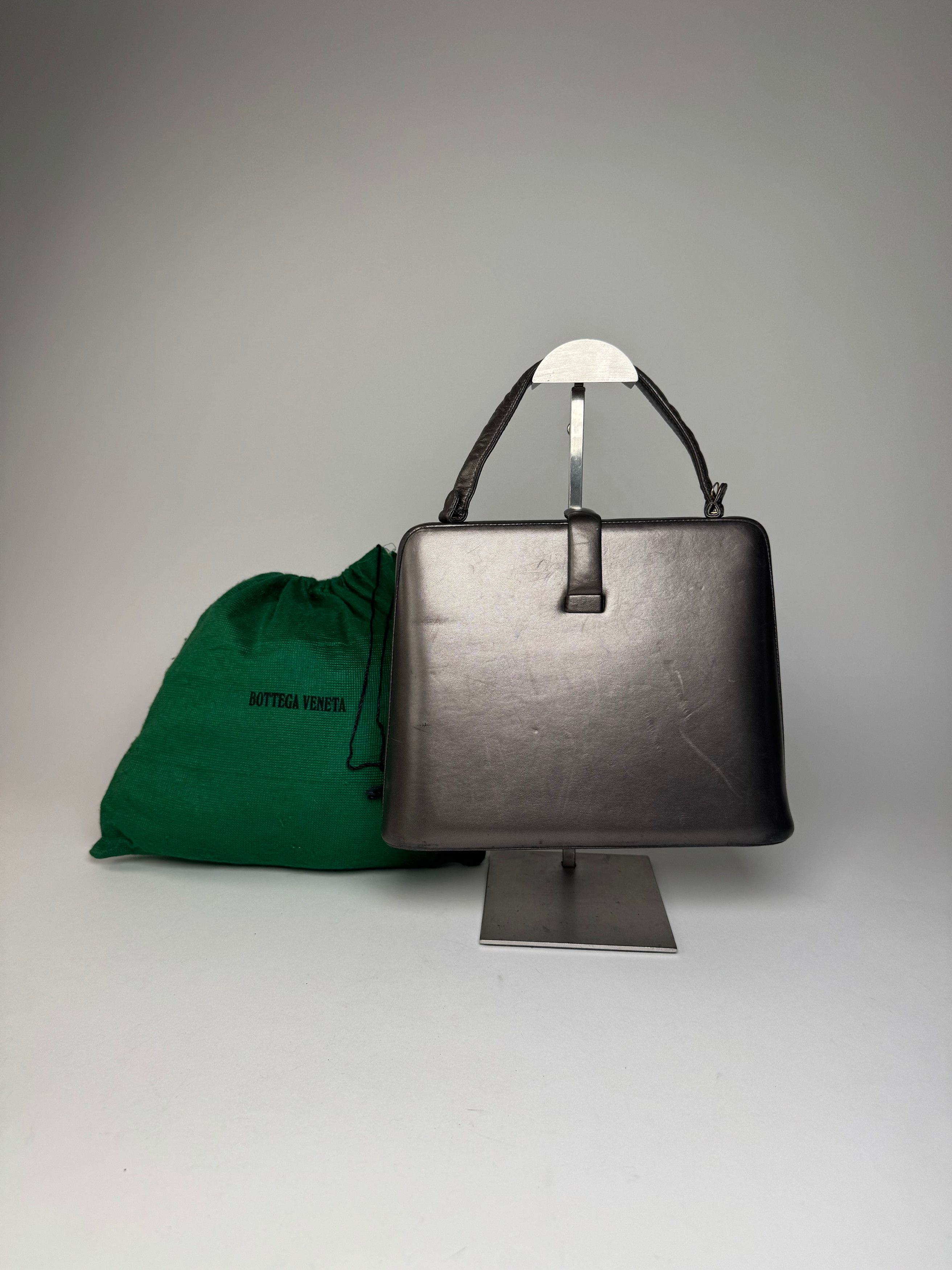 Bottega Veneta Vintage Leather Bag Bronze Size ONE SIZE - 4 Thumbnail