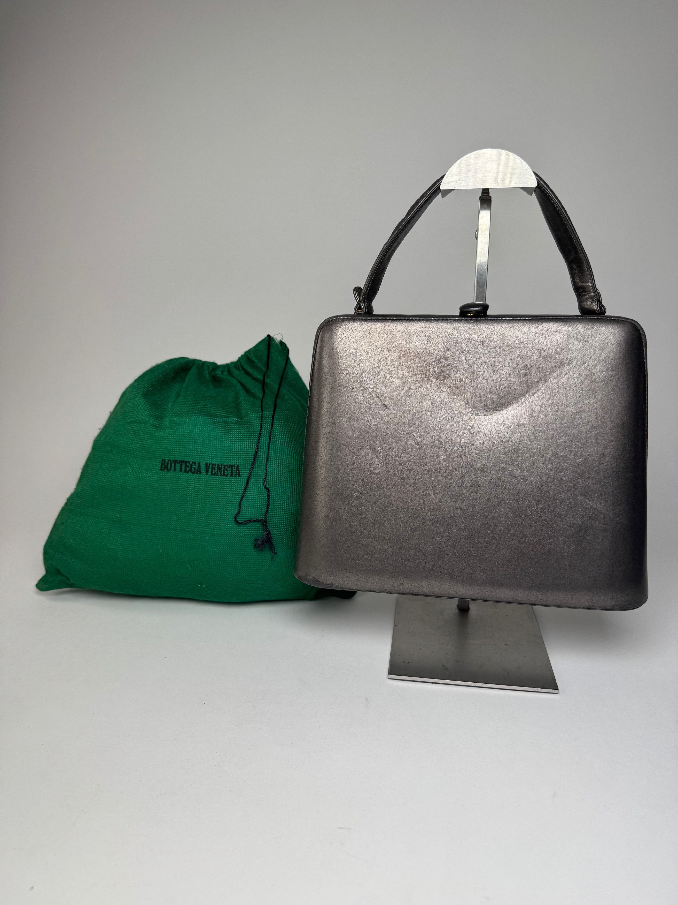 Bottega Veneta Vintage Leather Bag Bronze Size ONE SIZE - 14 Thumbnail