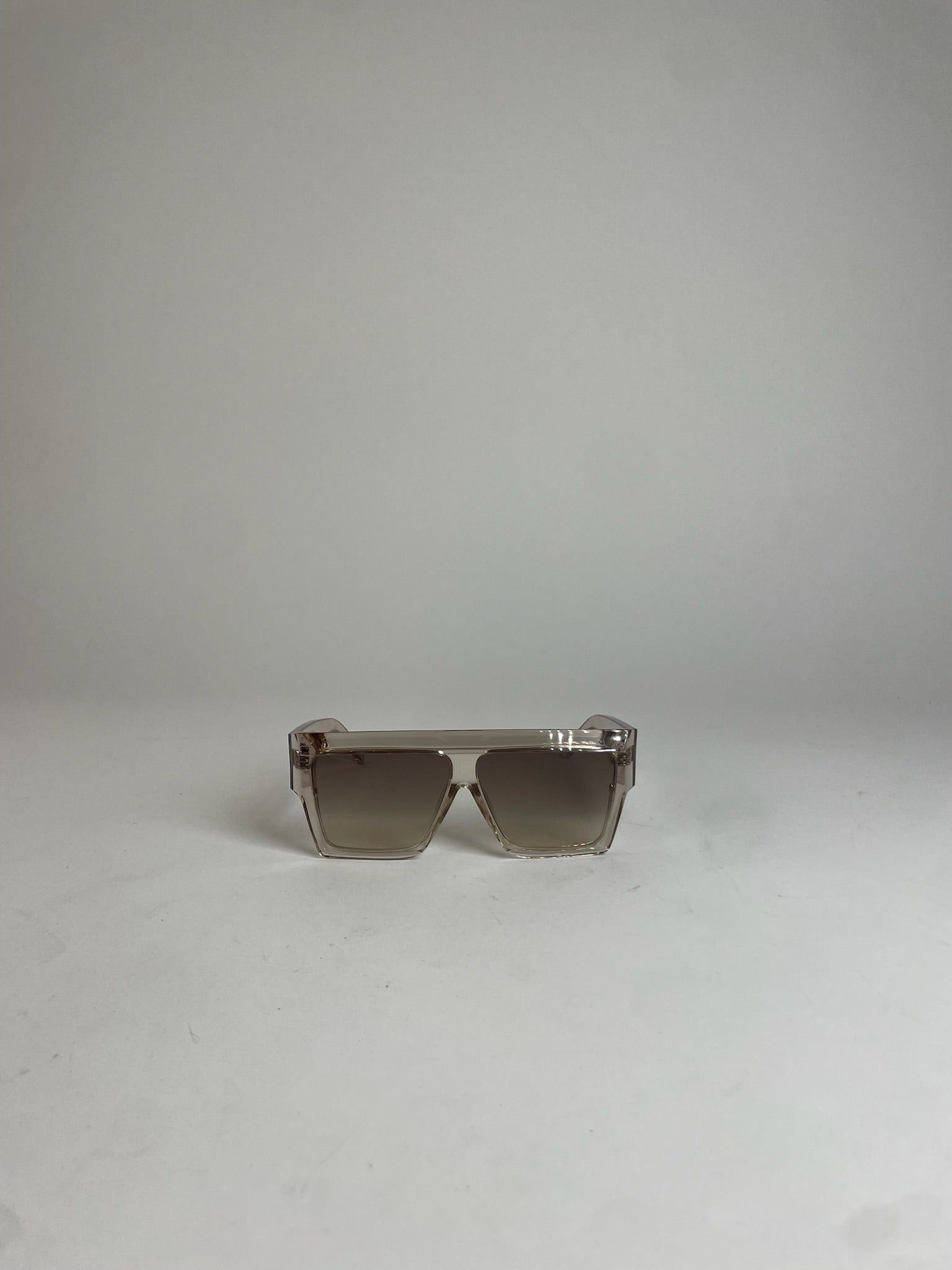 Celine Vintage Paris Overd Sunglasses Silver Size ONE SIZE - 7 Thumbnail