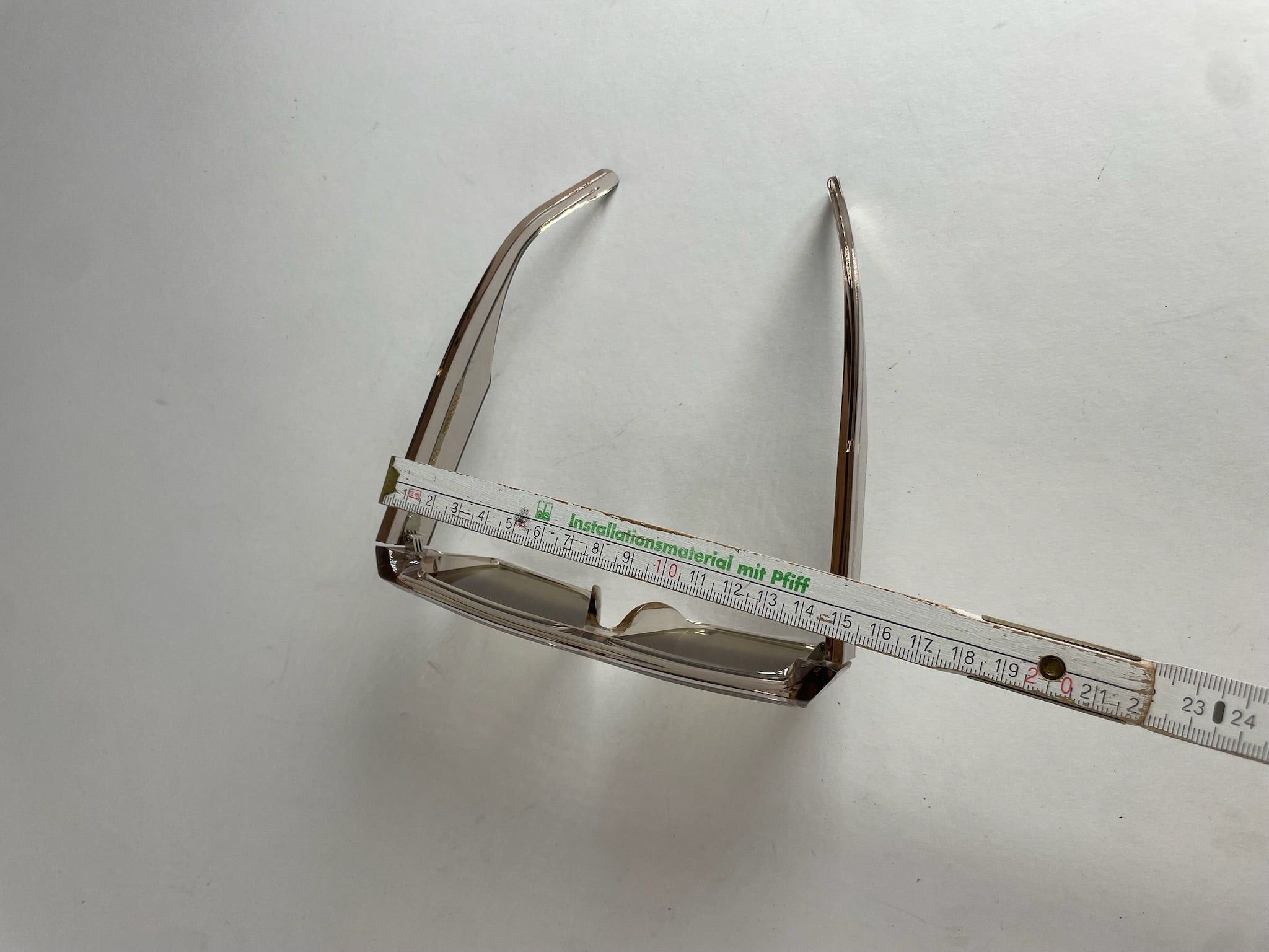 Celine Vintage Paris Overd Sunglasses Silver Size ONE SIZE - 5 Thumbnail