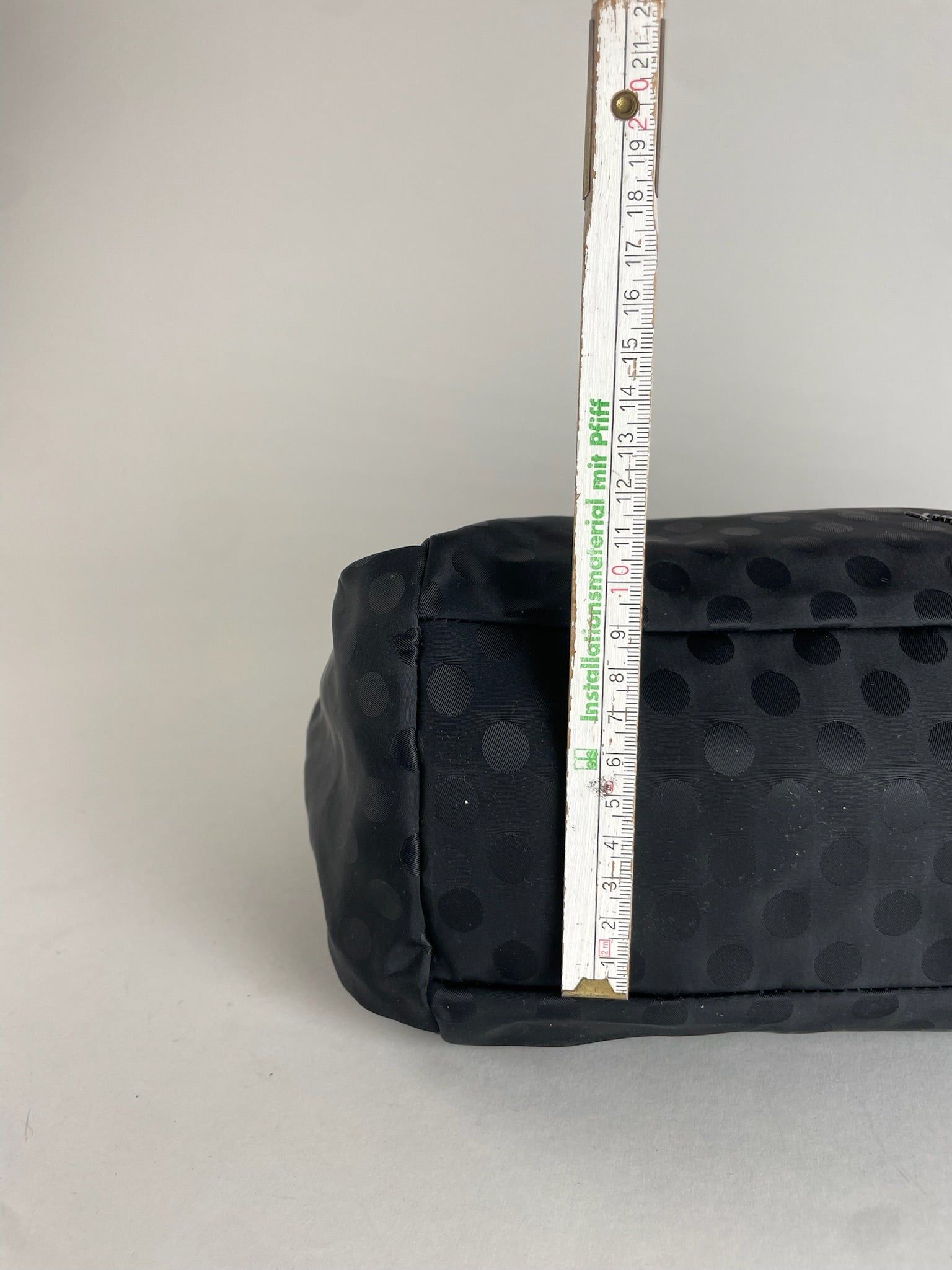 Yohji Yamamoto Vintage Polkadoz Patent Leather / Polyester Handbag Size ONE SIZE - 14 Thumbnail
