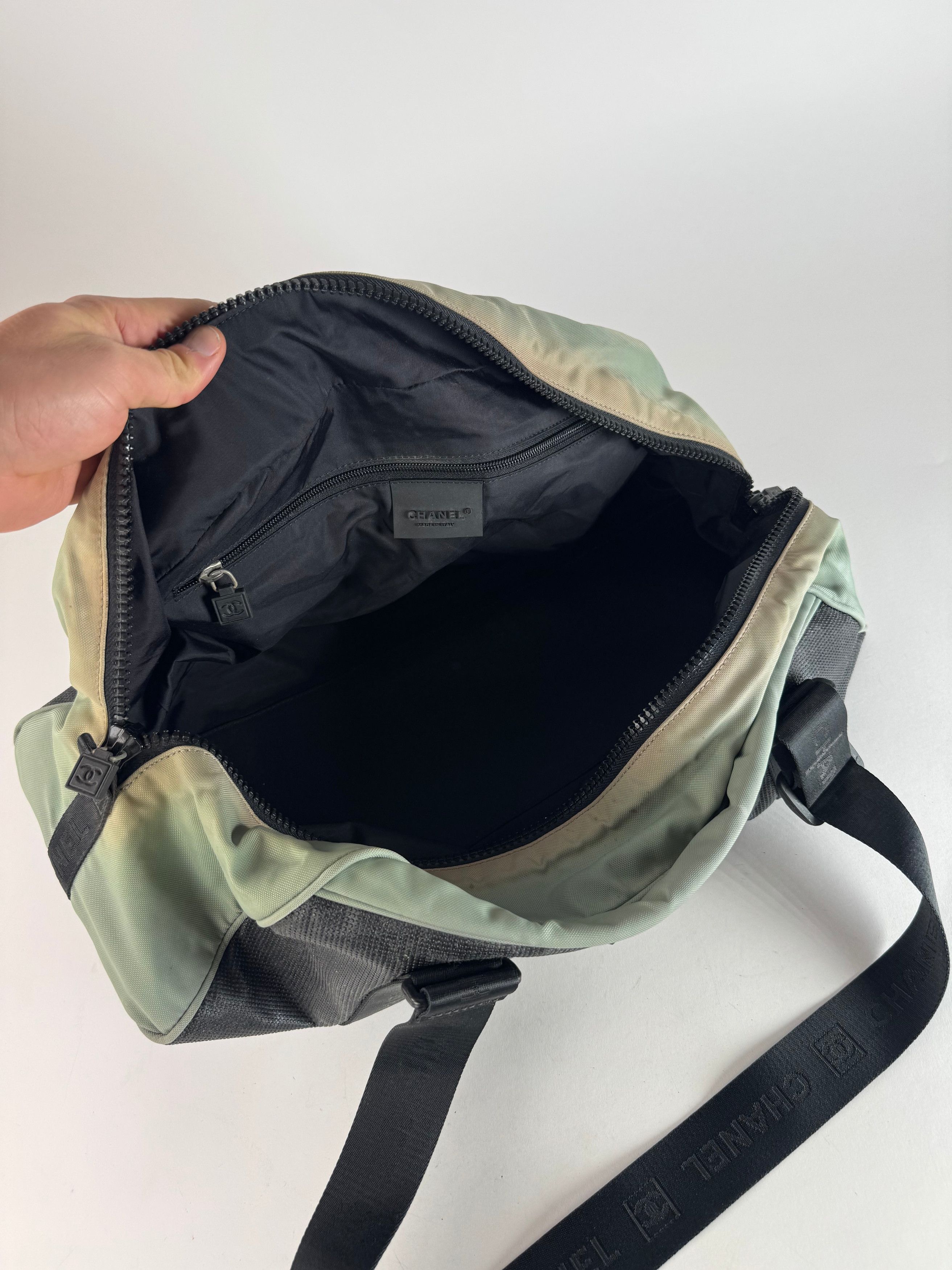 Chanel Vintage Sport Duffel Bag Mint Black Size ONE SIZE - 3 Thumbnail