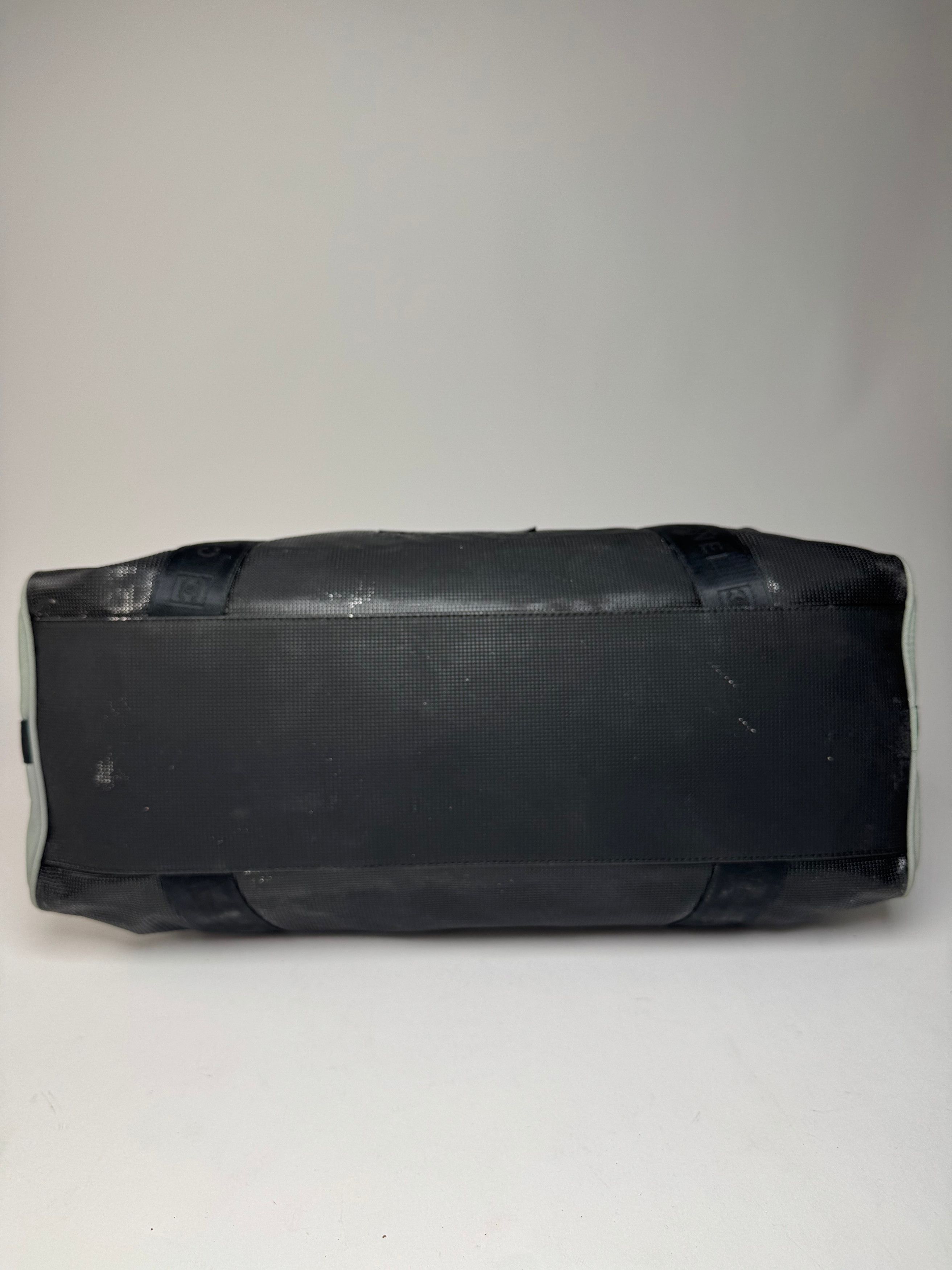 Chanel Vintage Sport Duffel Bag Mint Black Size ONE SIZE - 12 Thumbnail