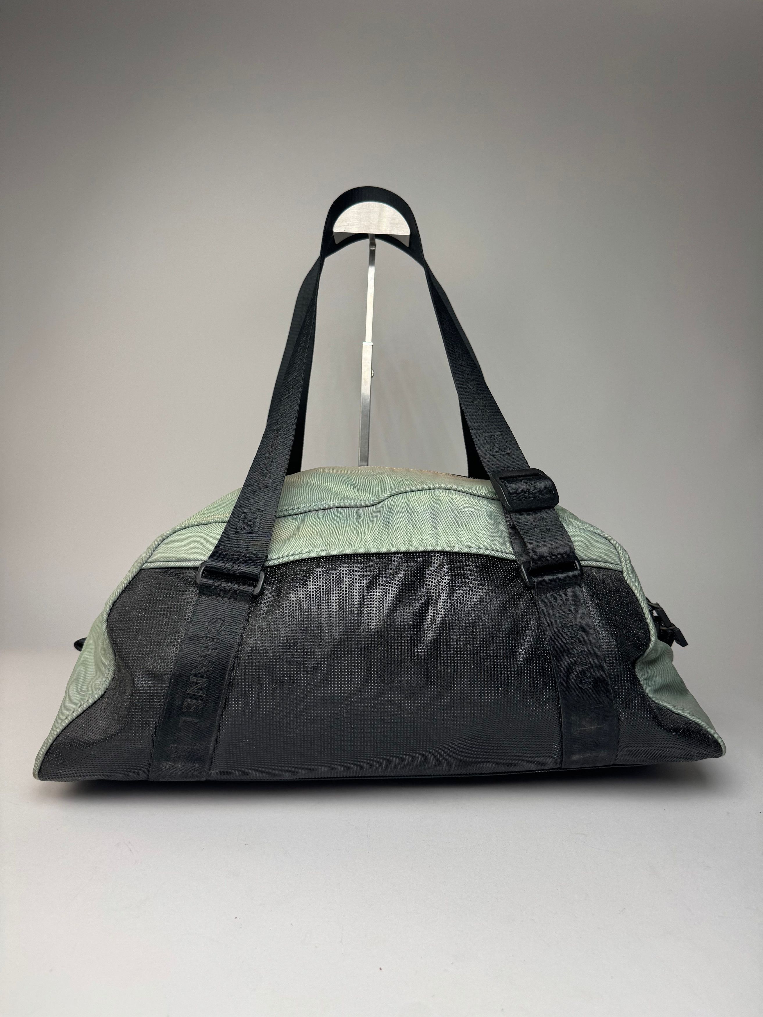 Chanel Vintage Sport Duffel Bag Mint Black Size ONE SIZE - 9 Thumbnail
