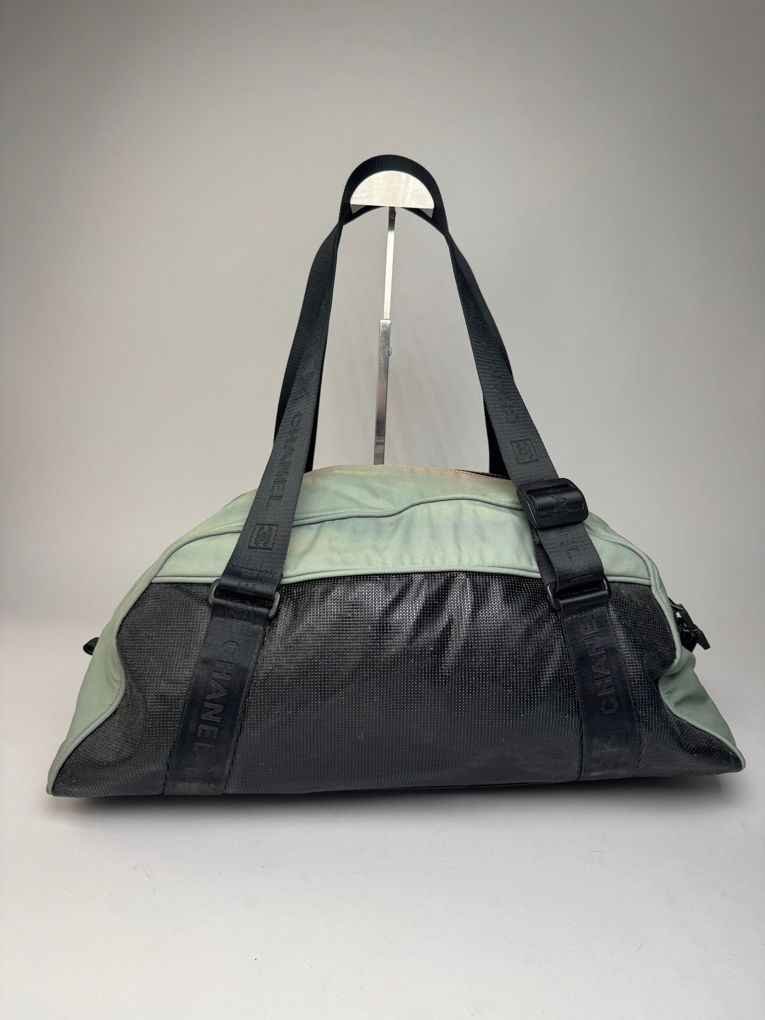 Chanel Vintage Sport Duffel Bag Mint Black Size ONE SIZE - 2 Thumbnail