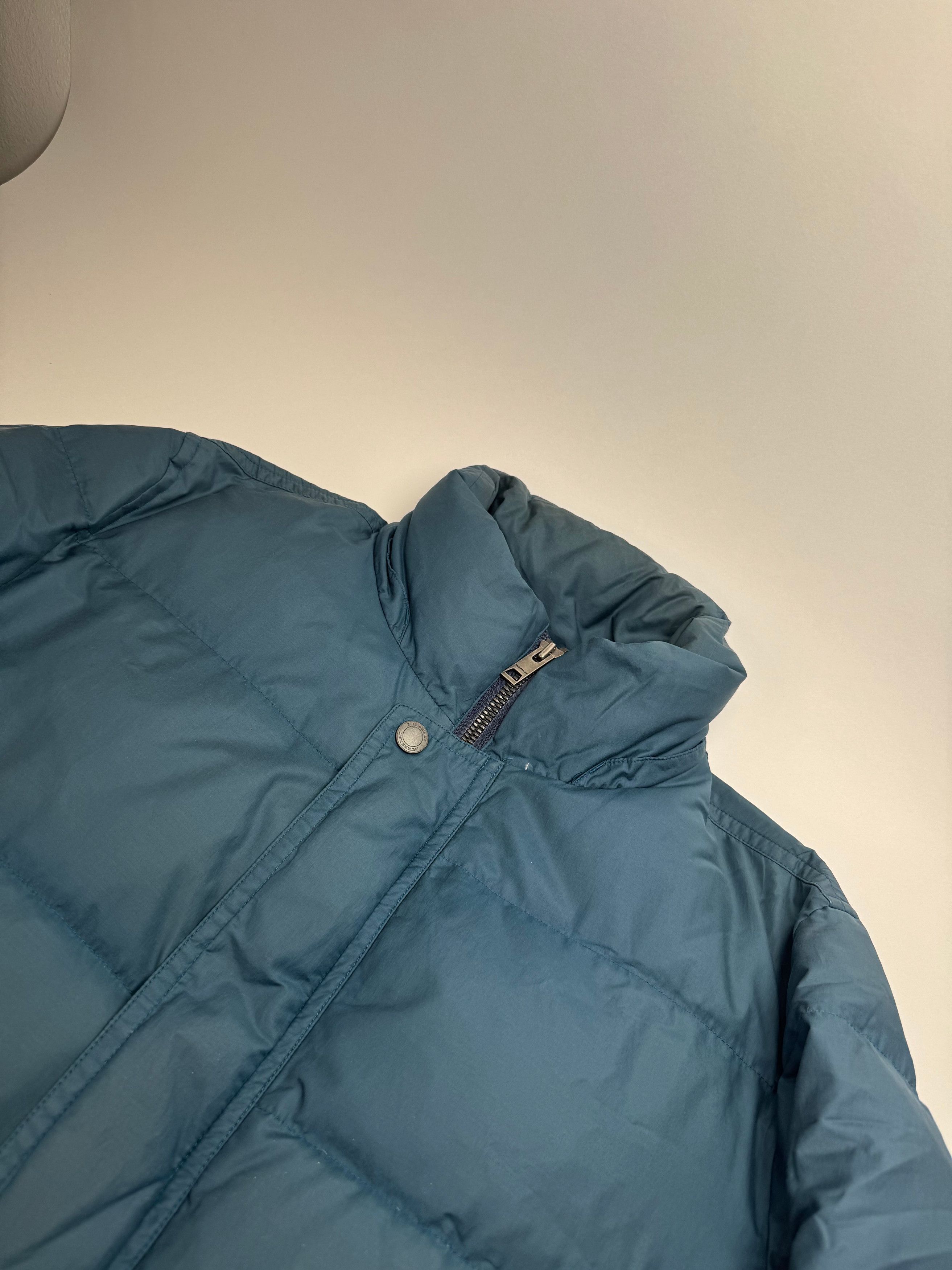 Burberry Vintage Puffer Jacket Blue M/L Size L / US 10 / IT 46 - 7 Thumbnail