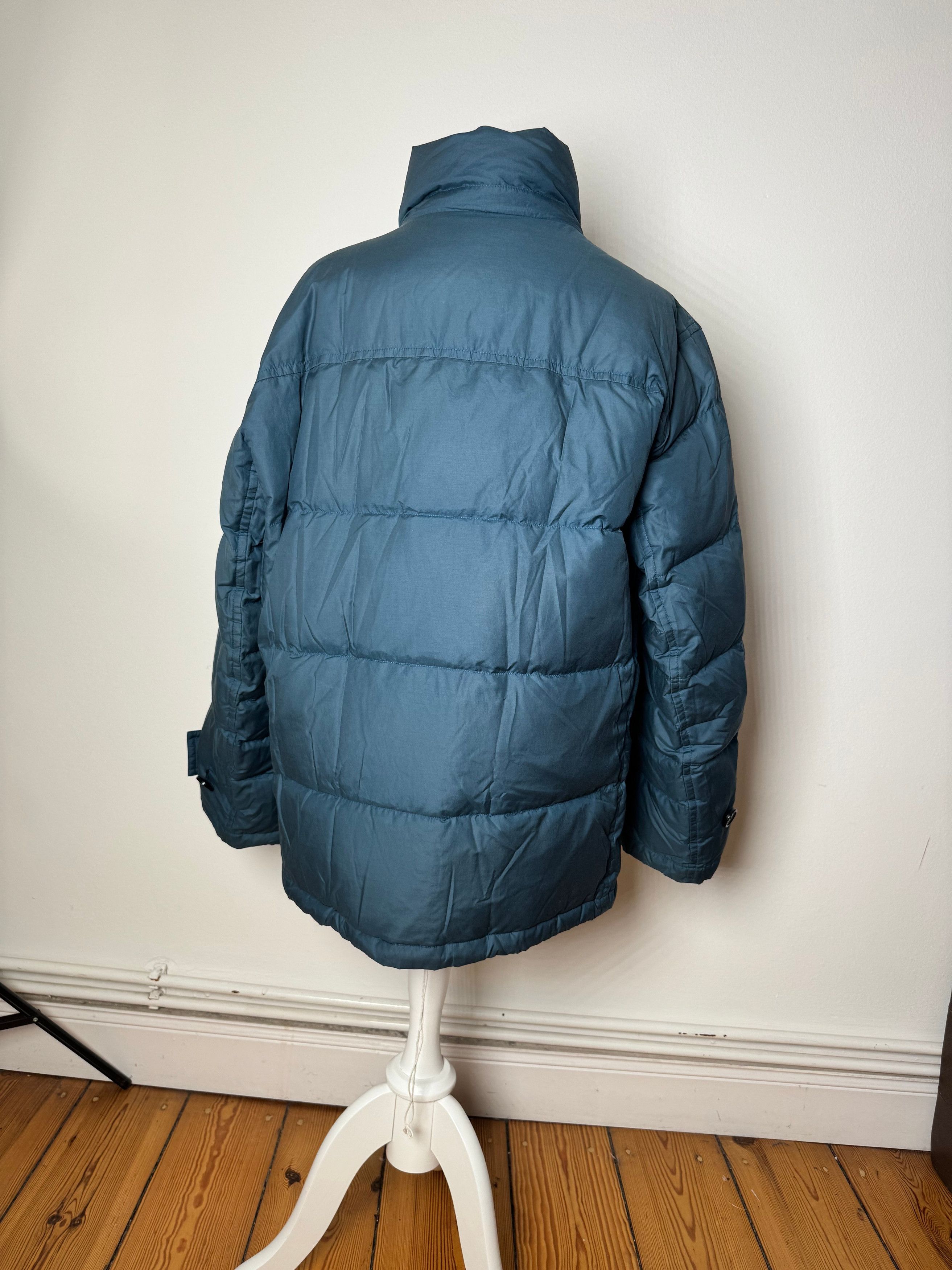 Burberry Vintage Puffer Jacket Blue M/L Size L / US 10 / IT 46 - 3 Thumbnail