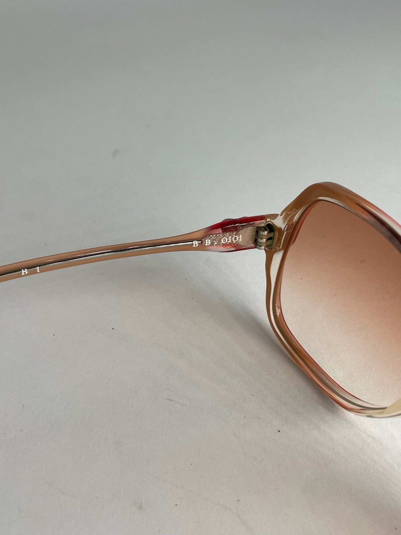 Balenciaga Vintage Overd Sunglasses Red Size ONE SIZE - 6 Thumbnail