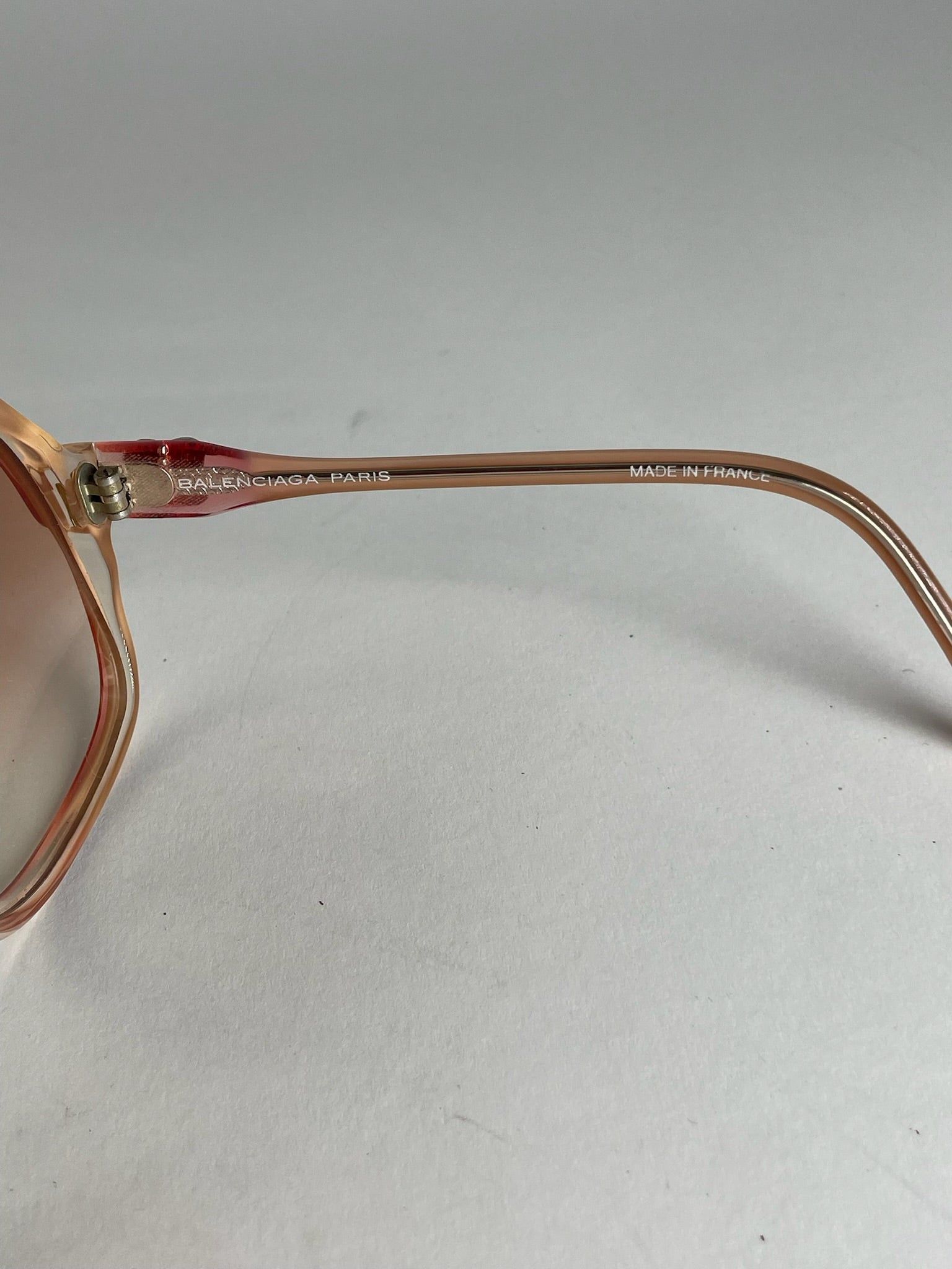 Balenciaga Vintage Overd Sunglasses Red Size ONE SIZE - 5 Thumbnail