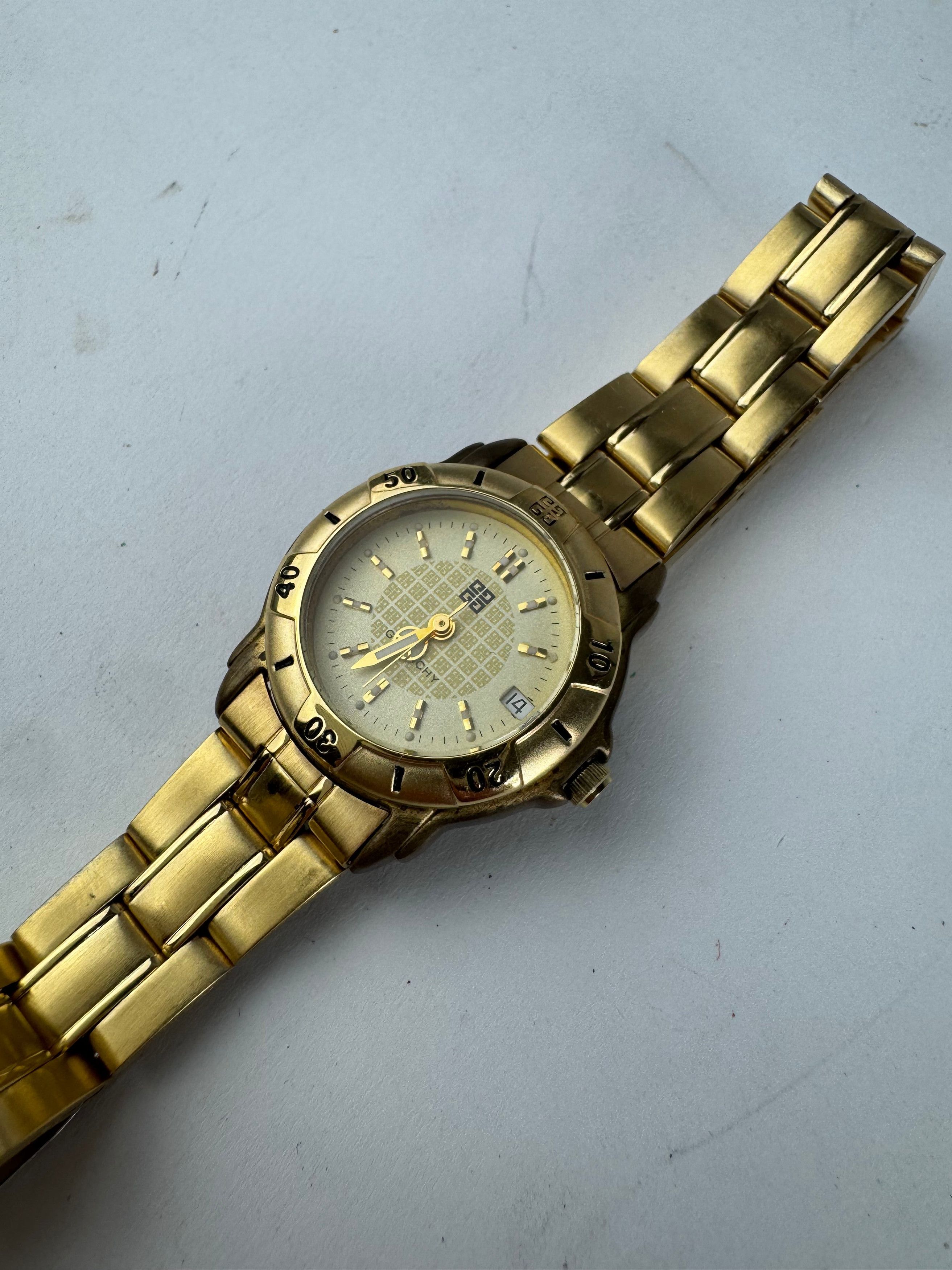 Givenchy Vintage Quartz Gold Plated Watch Size ONE SIZE - 3 Thumbnail