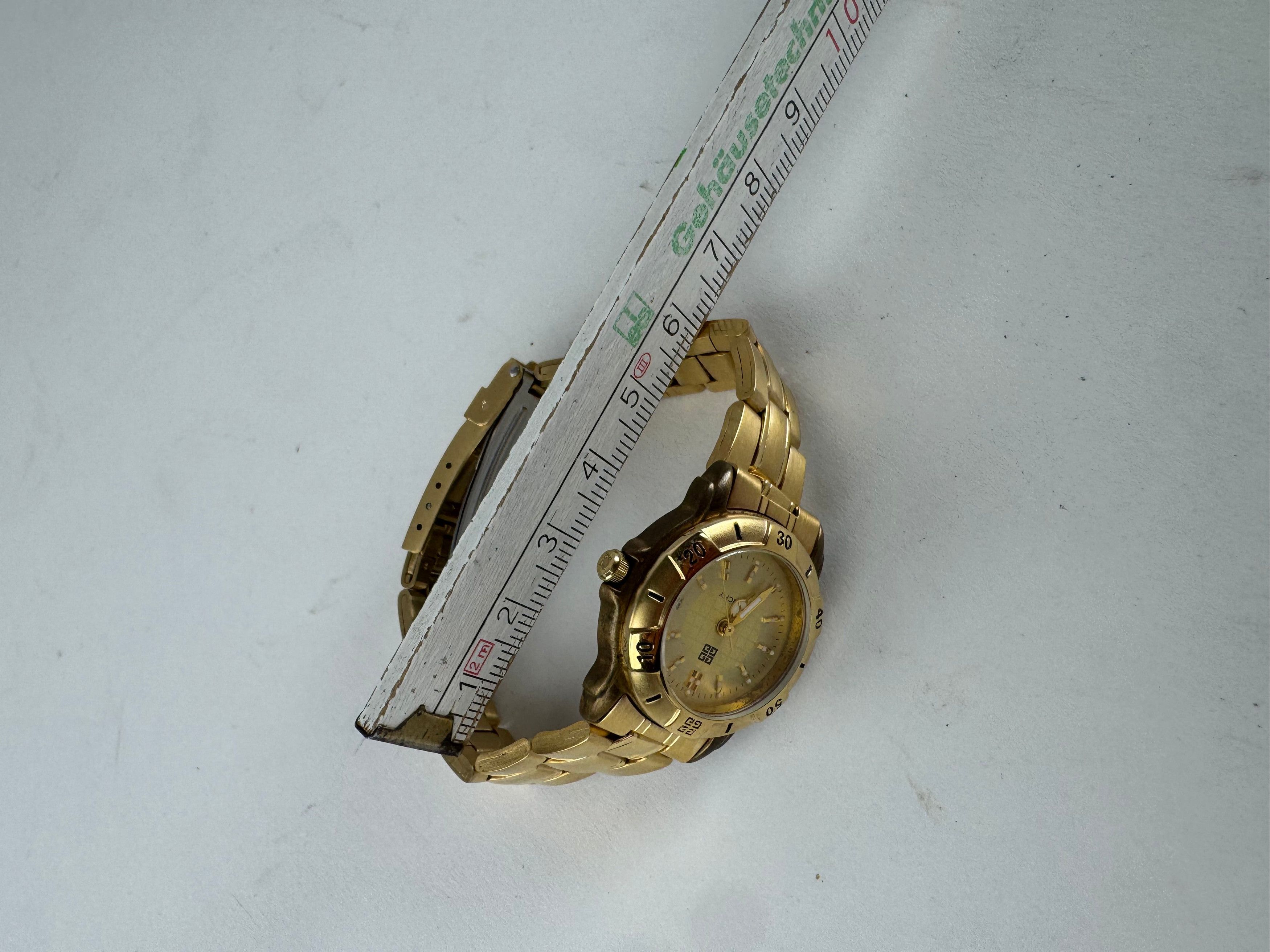 Givenchy Vintage Quartz Gold Plated Watch Size ONE SIZE - 9 Thumbnail