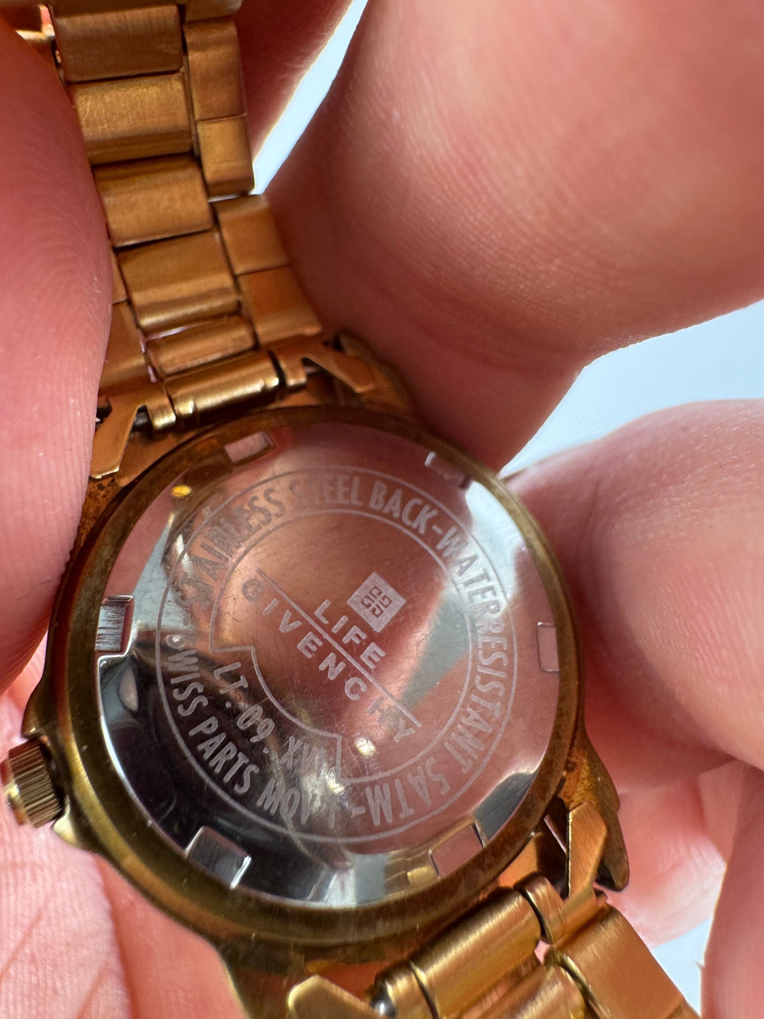 Givenchy Vintage Quartz Gold Plated Watch Size ONE SIZE - 6 Thumbnail