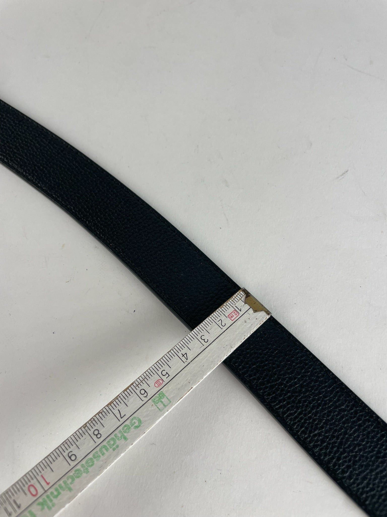 Givenchy Vintage Leather Belt Black Size ONE SIZE - 3 Thumbnail
