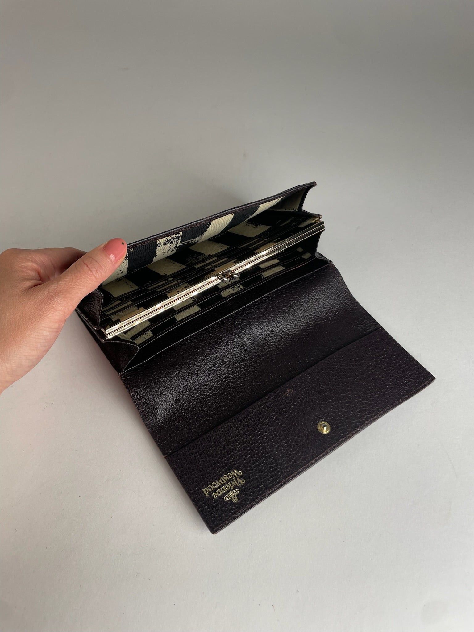 Vivienne Westwood Vintage Leather Wallet Brown Size ONE SIZE - 4 Thumbnail
