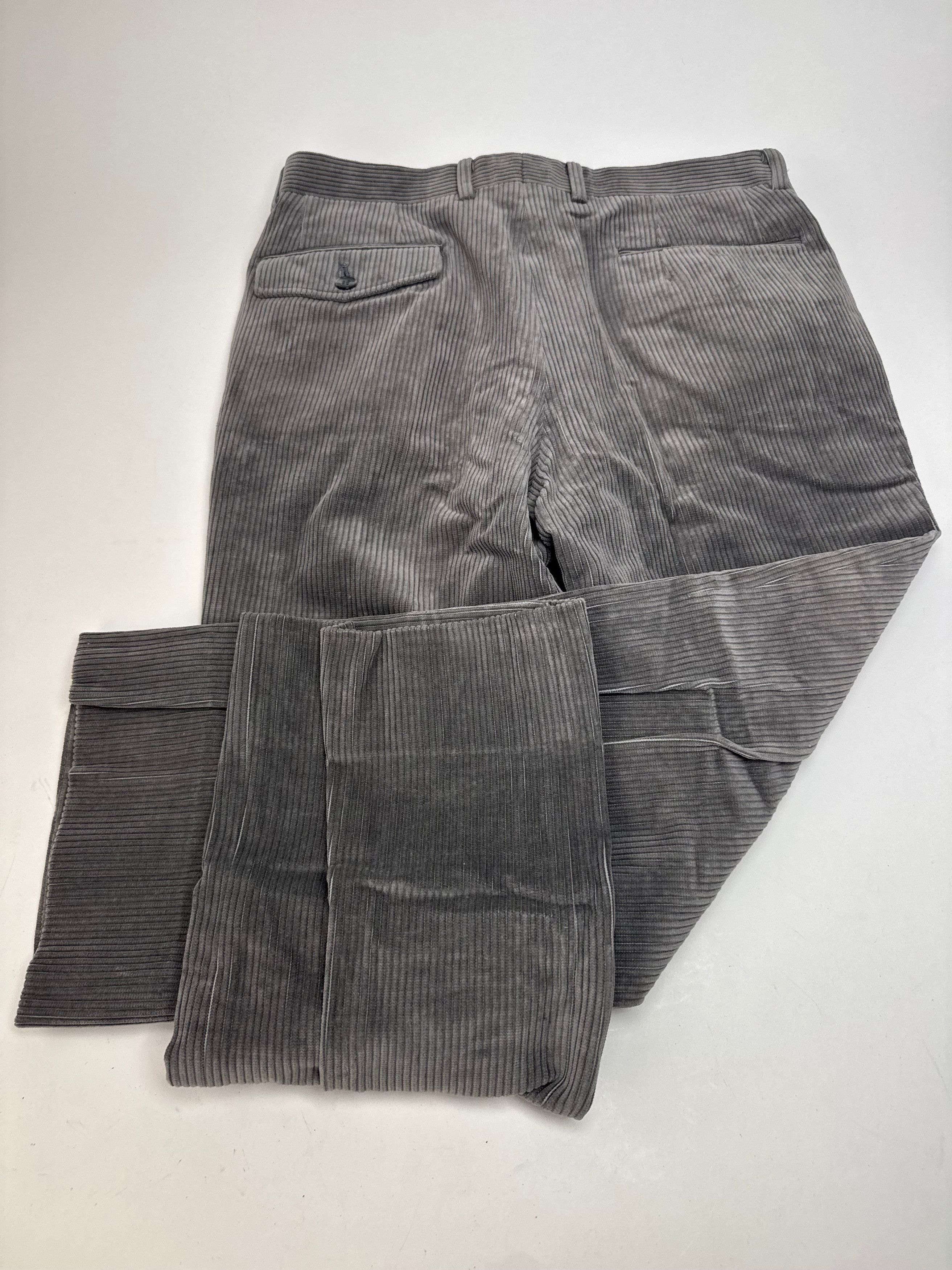 Dior Vintage Cord Pants M Grey/Silver M Size 30" / US 8 / IT 44 - 10 Thumbnail